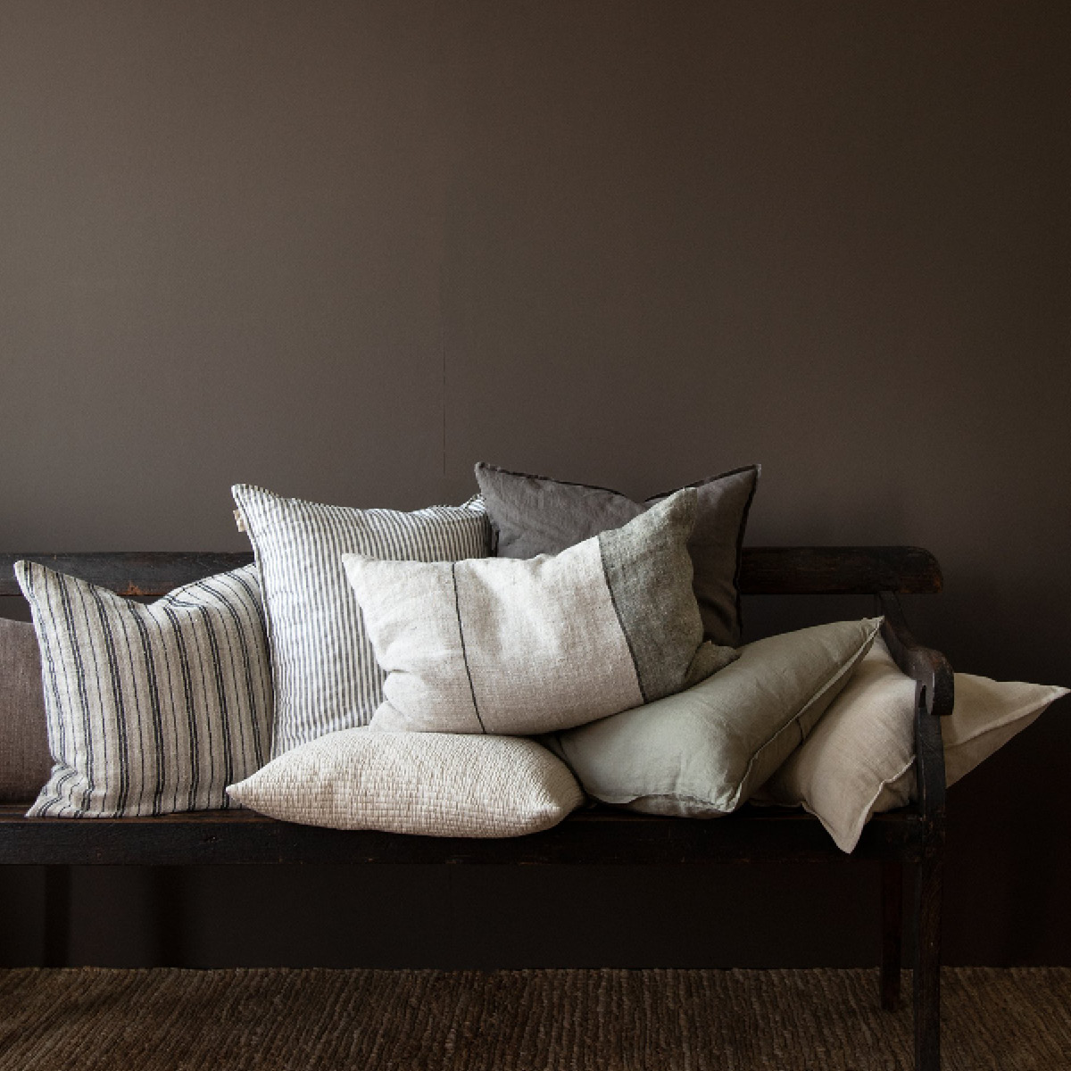 Tell Me More Adrian kuddfodral 40x60 cm seagrass