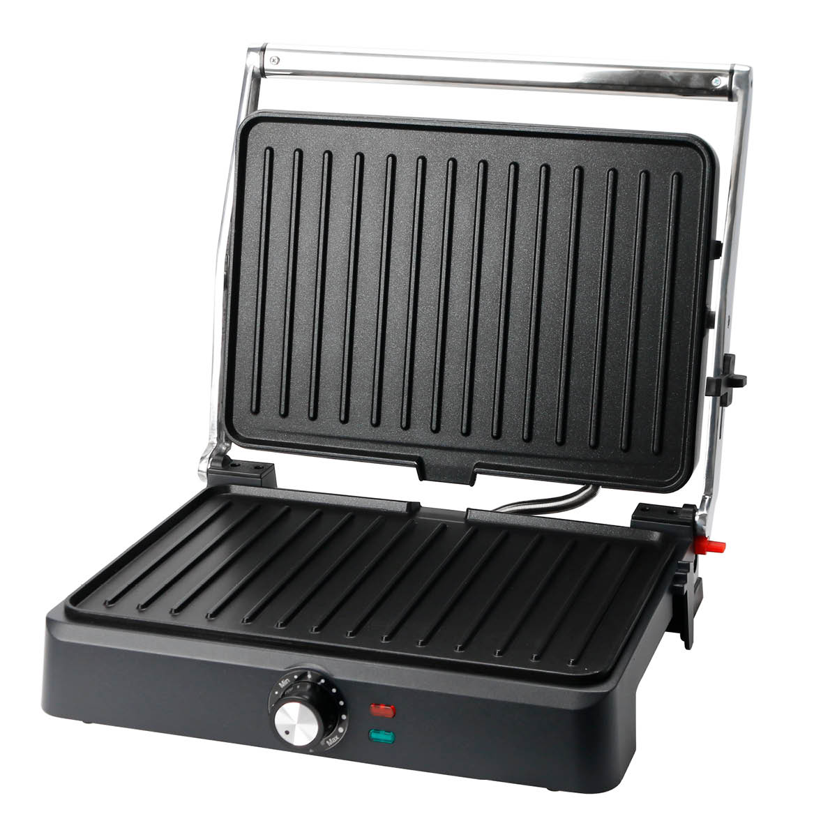 EMERIO Bordgrill CG-130859 2200W rustfritt stål