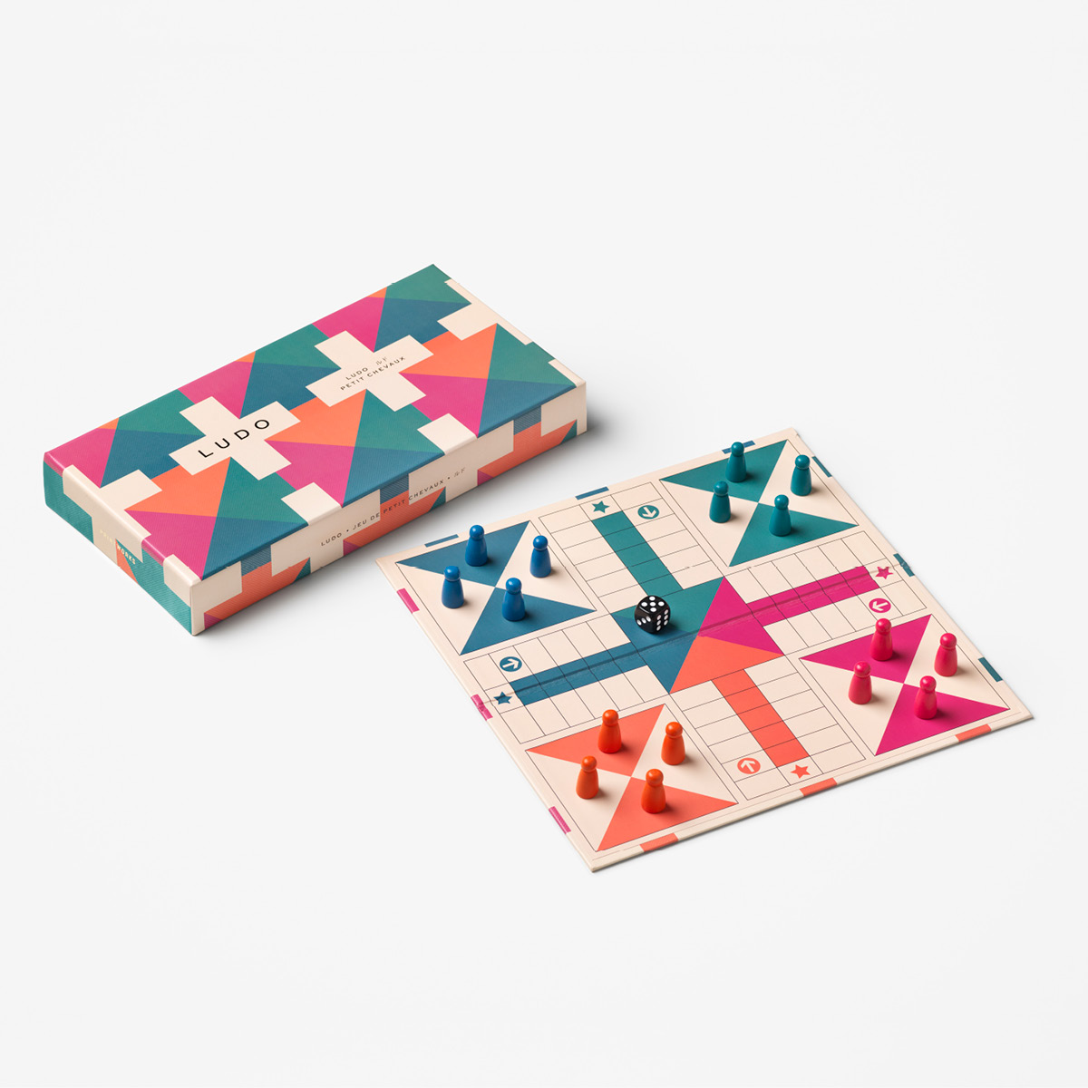 Printworks Play Fia med knuff ludo spilll