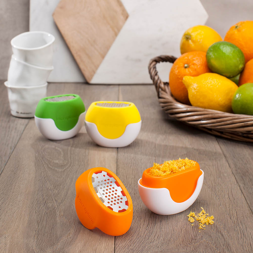 Microplane Flexi Zesti zester rivjärn orange