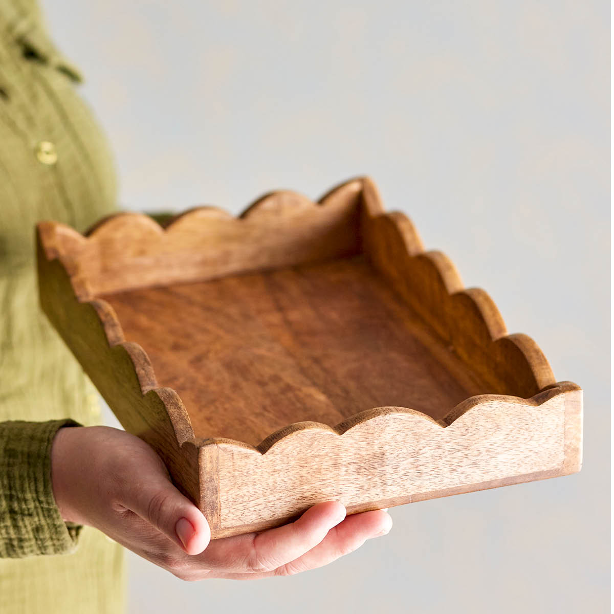 Bloomingville Serveringsbricka Namira 30x19 cm mangoträ