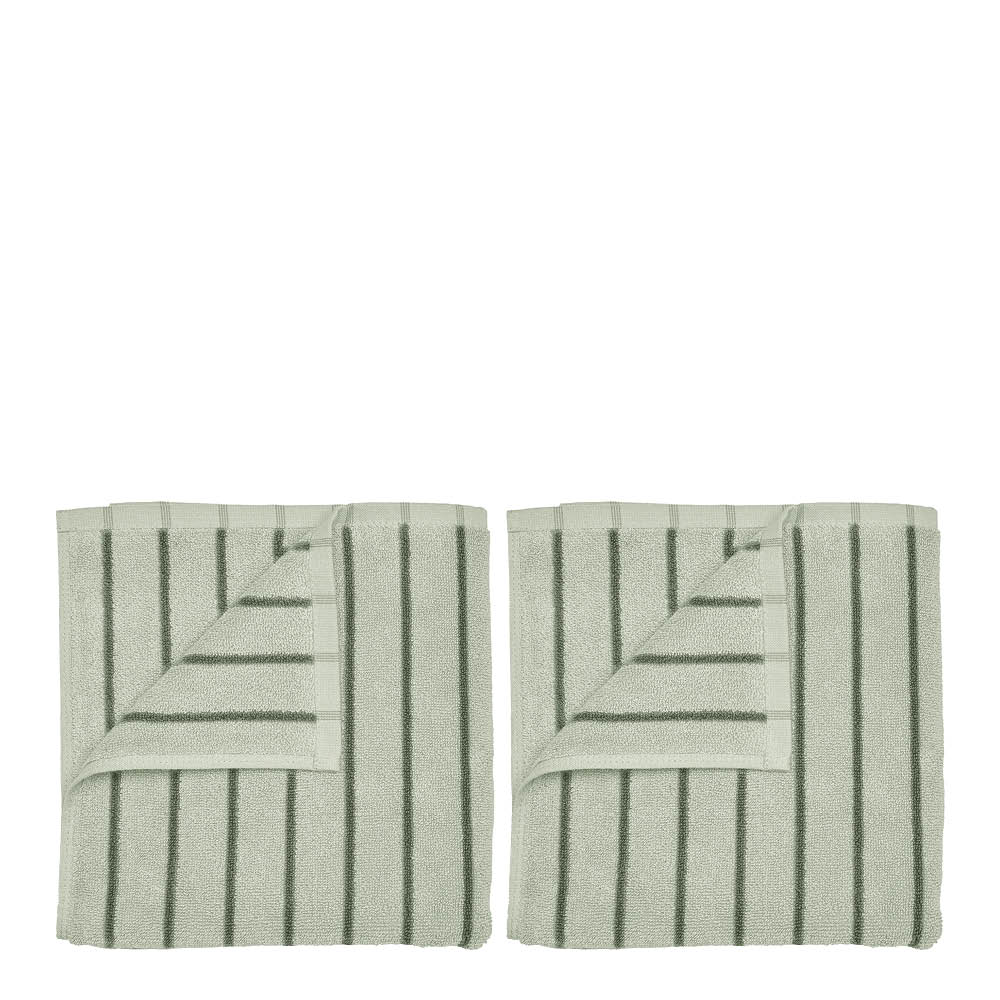 Blomus Arto gästhandduk 50x30 cm 2-pack grön