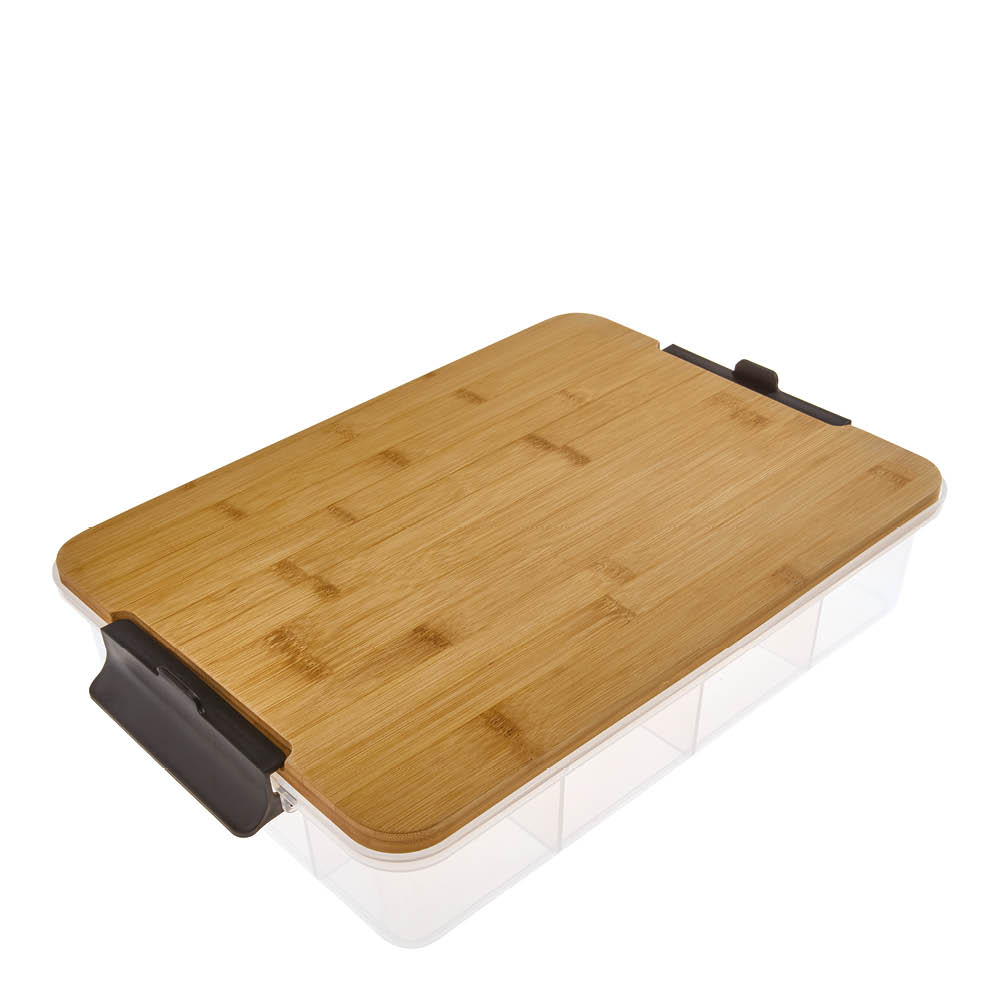 Farberware - Snacklebox Eväsrasia 11 lokeroa 30x40,5 cm Bambu
