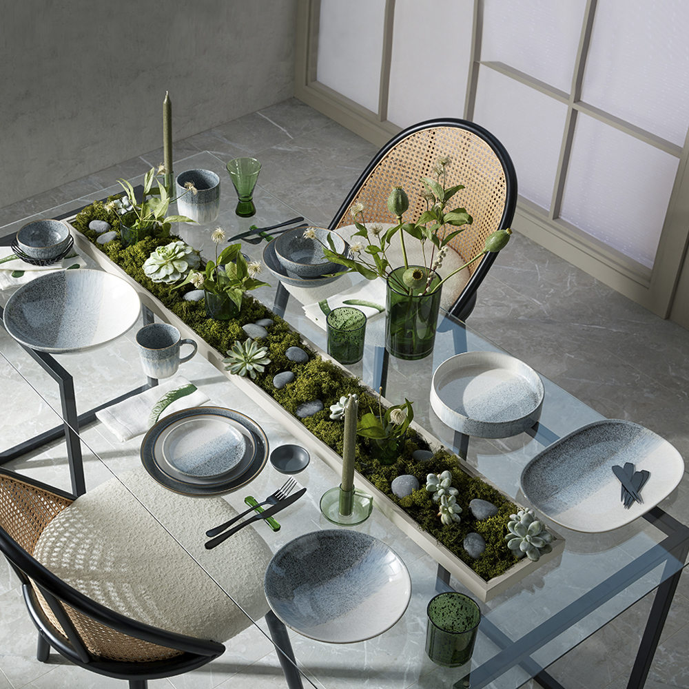 Denby Studio Grey Coupe tallerken 17 cm