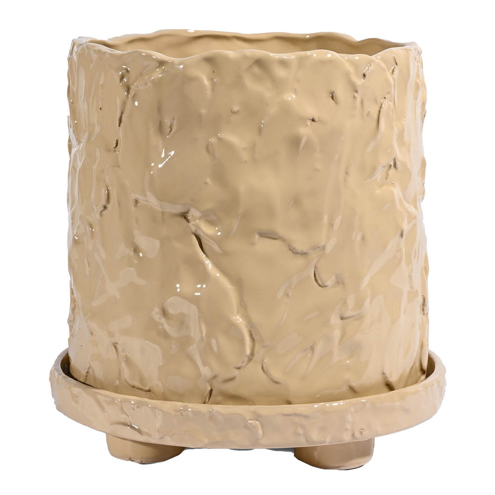 ByOn - Muddy Ruukku L 23x23,5 cm Beige