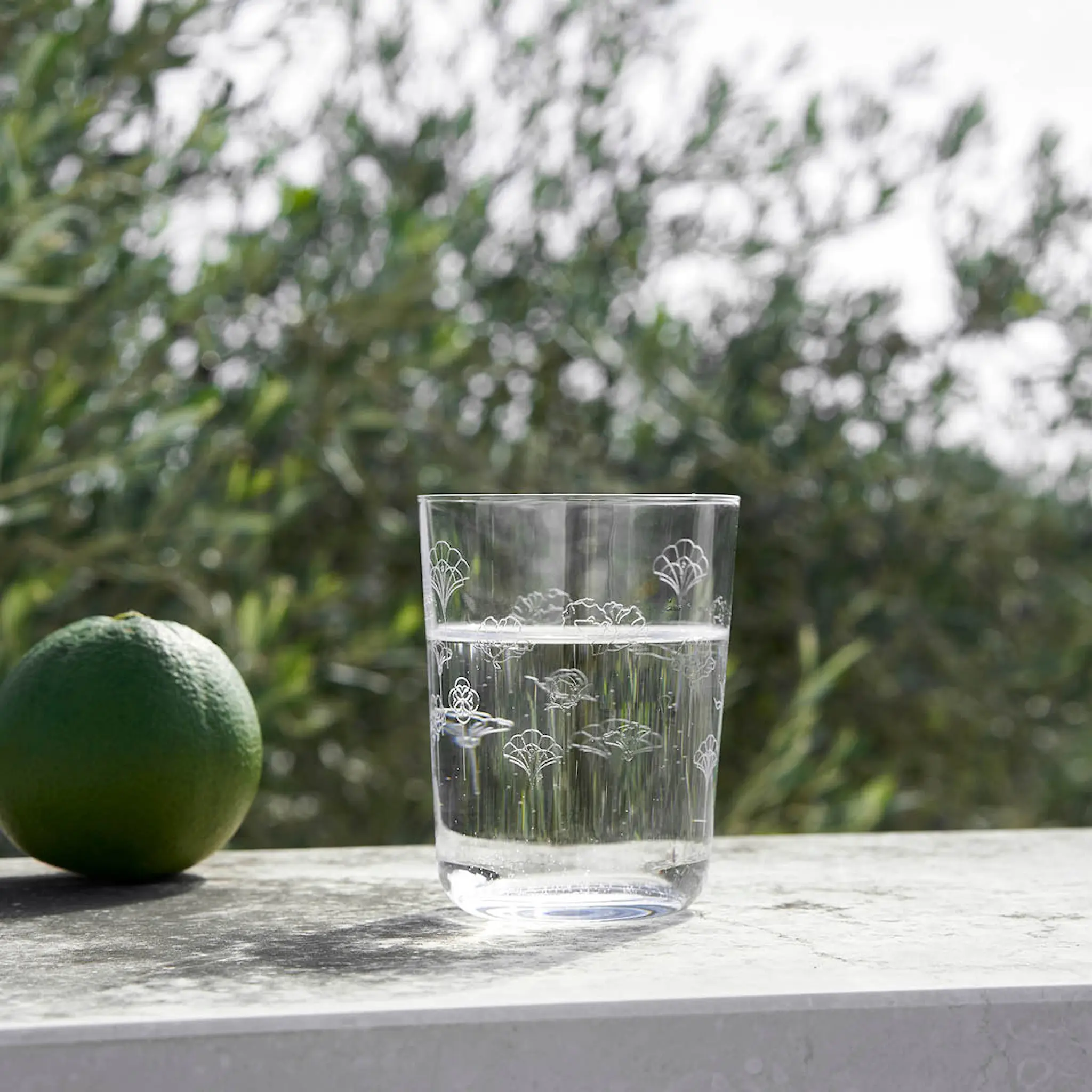 Frederik Bagger Flower Juomalasi 44,5 cl 2 kpl