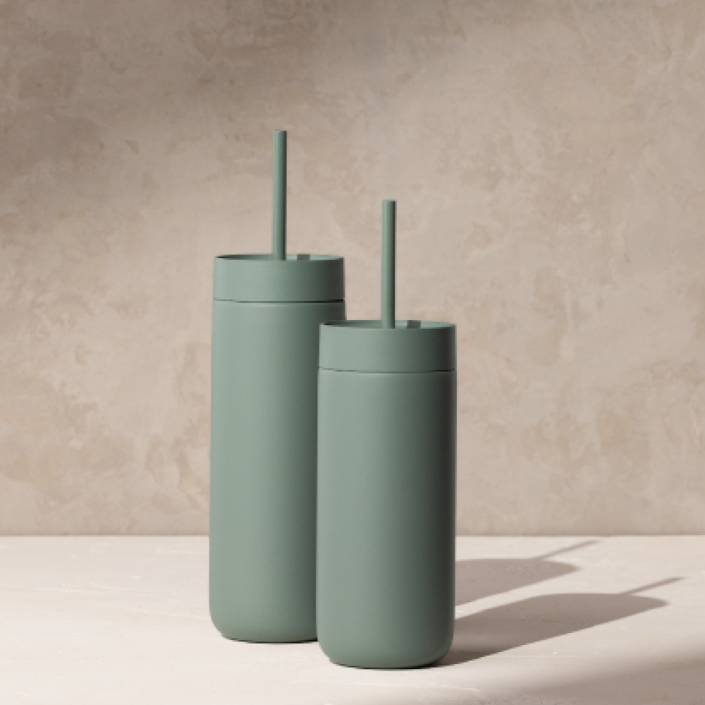 Fellow Carter Cold Desert Capsule Termosmuki pillillä 475 ml Smoke Green