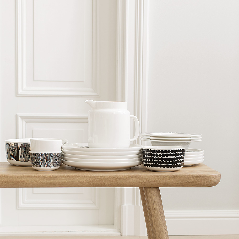 Marimekko Oiva Räsymatto tallerken 13,5 cm