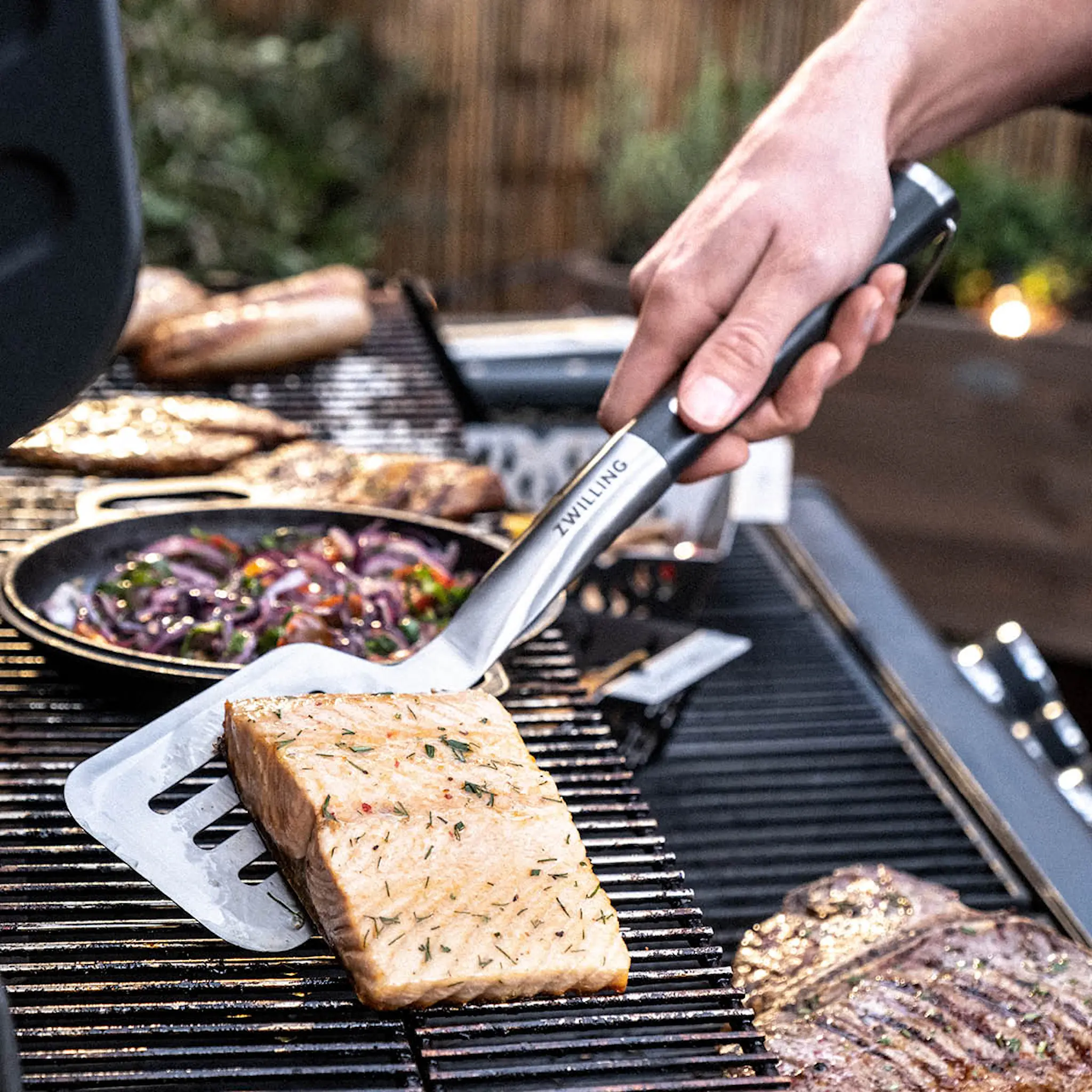 Zwilling BBQ+ stekspade i rostfritt stål 43 cm