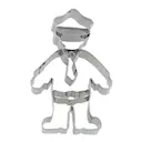 Cookie Cutters pepparkaksform Polis 8 cm stål