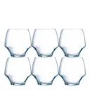 Open up vattenglas 6-pack 38 cl klar