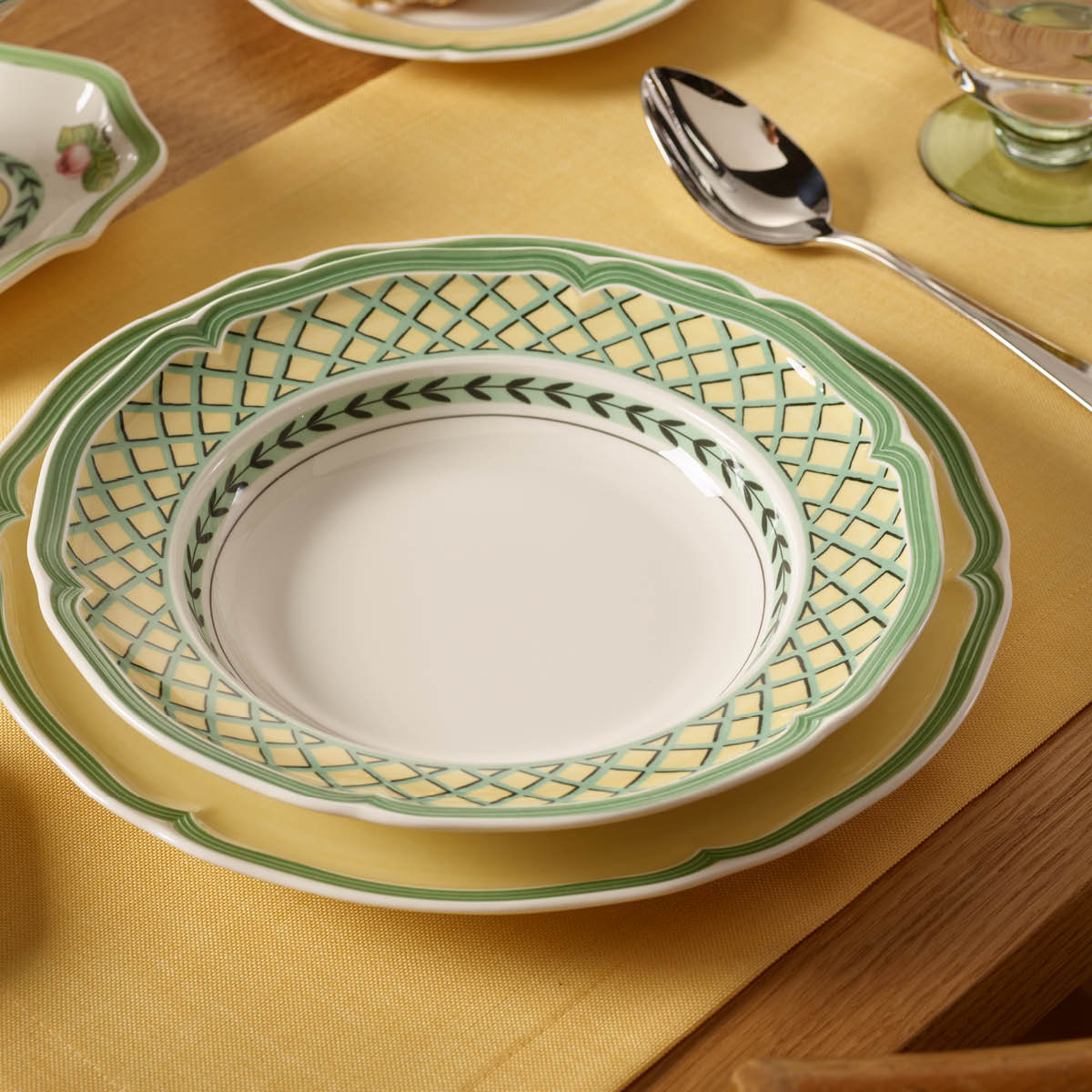Villeroy & Boch French GardenTallrik Orange djup 23 cm