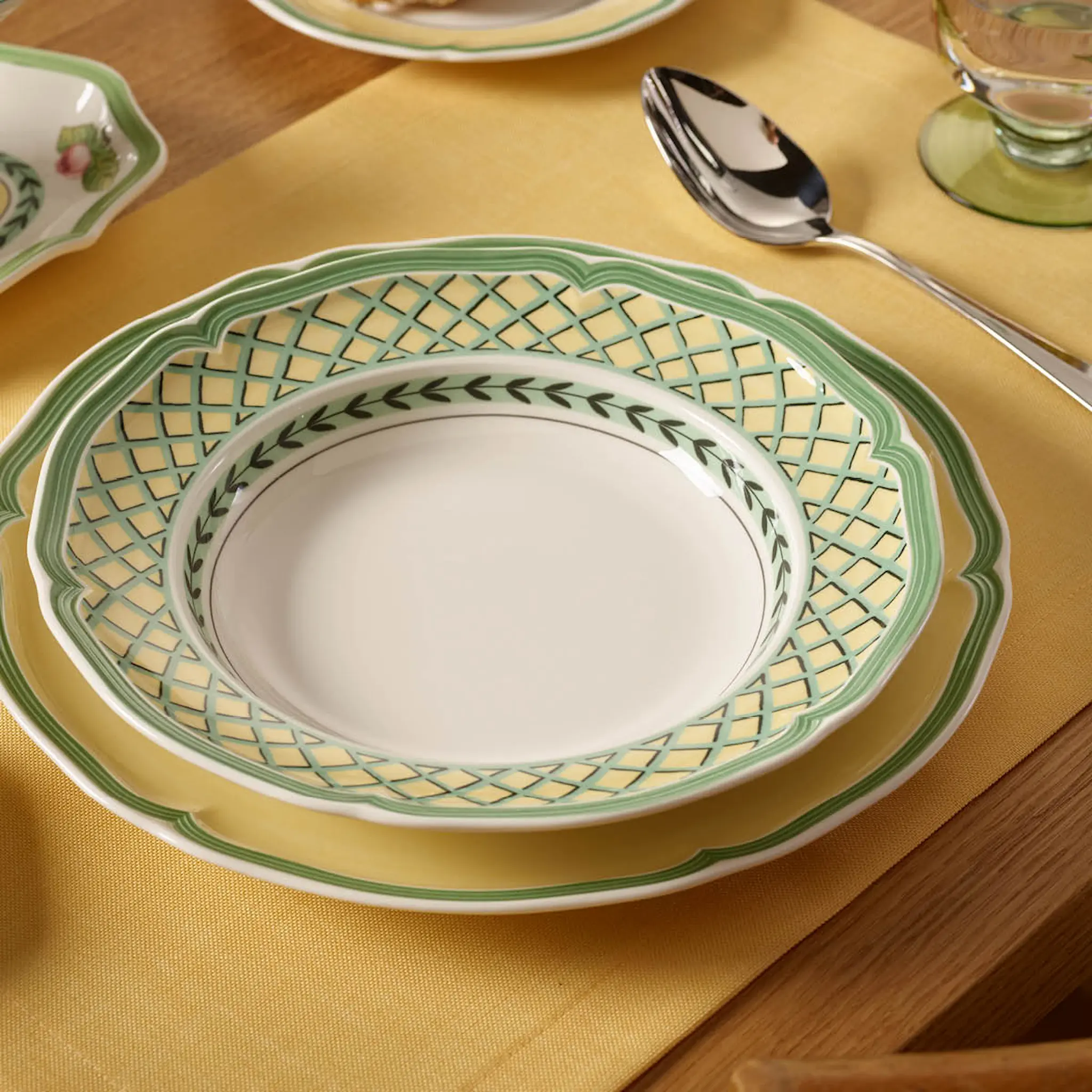 Villeroy & Boch French GardenTallrik Orange djup 23 cm