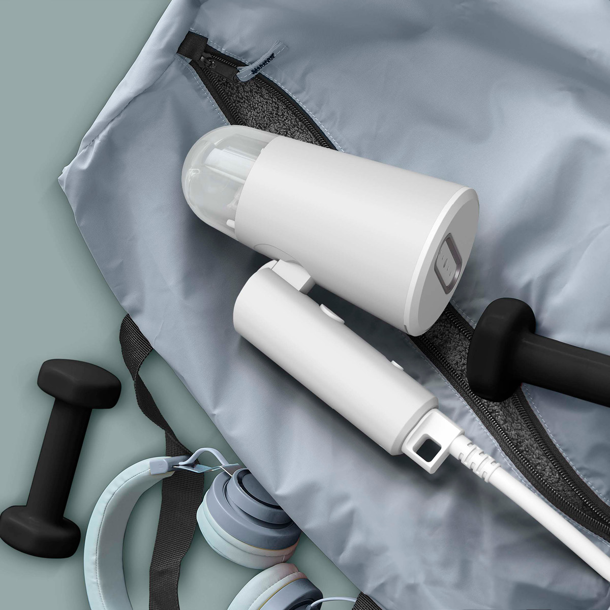 Tefal Origin Trevel steamer DT1020E1 vit/grå