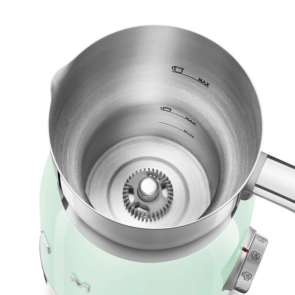 Smeg Melkeskummer MFF11 0,6L pastellgrønn