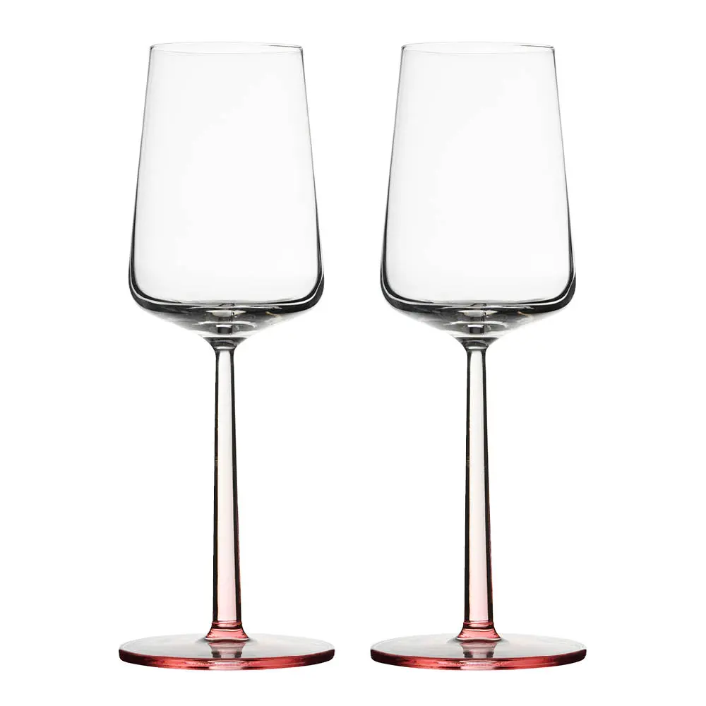 Essence hvitvinsglass 33 cl 2 stk rose