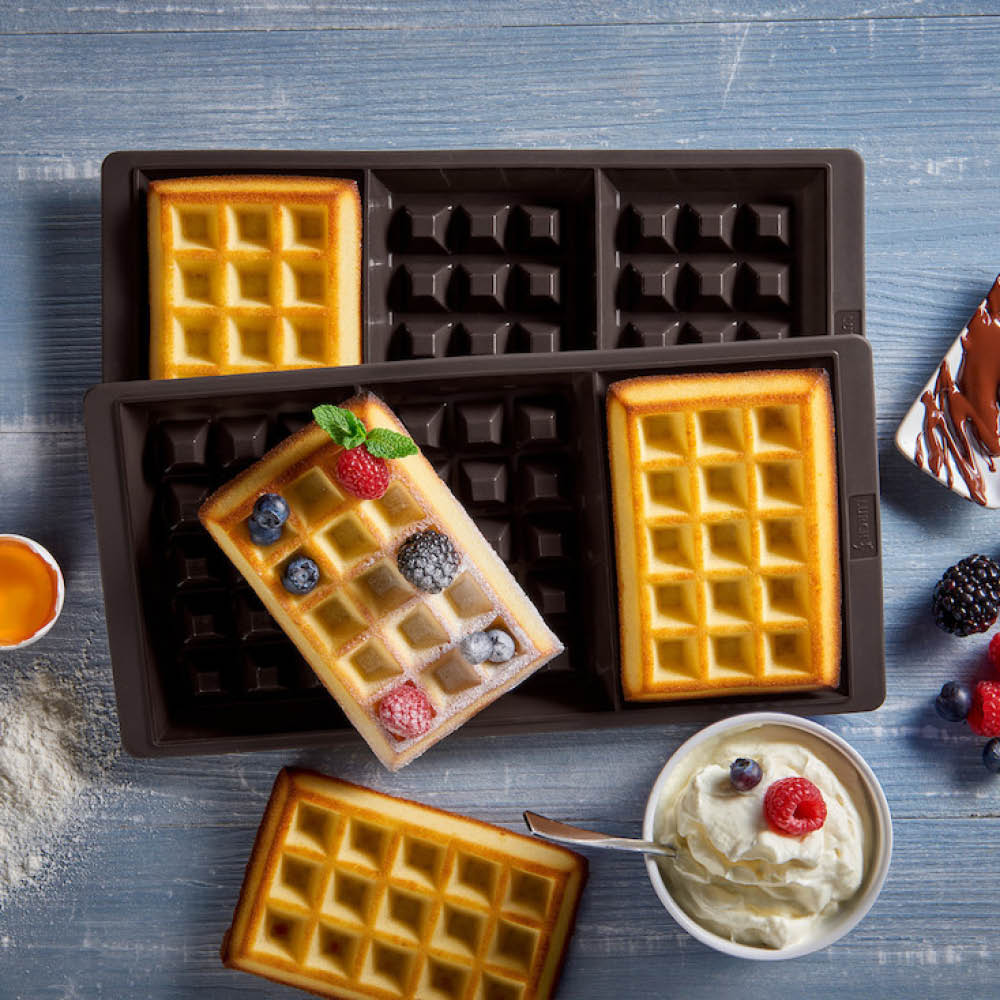 Lurch Flexiform Våffel bakform för 6-pack våfflor