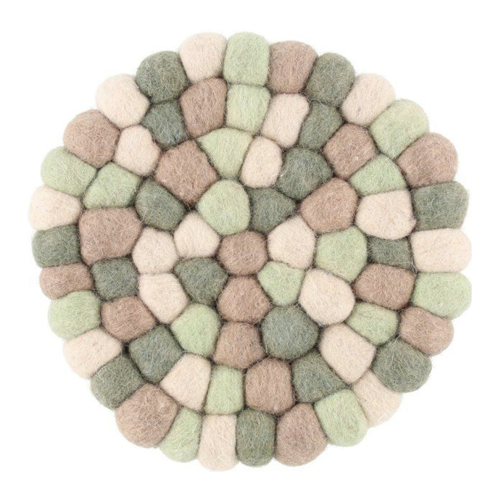 Fanni K Pihla grytunderlägg 20 cm grön