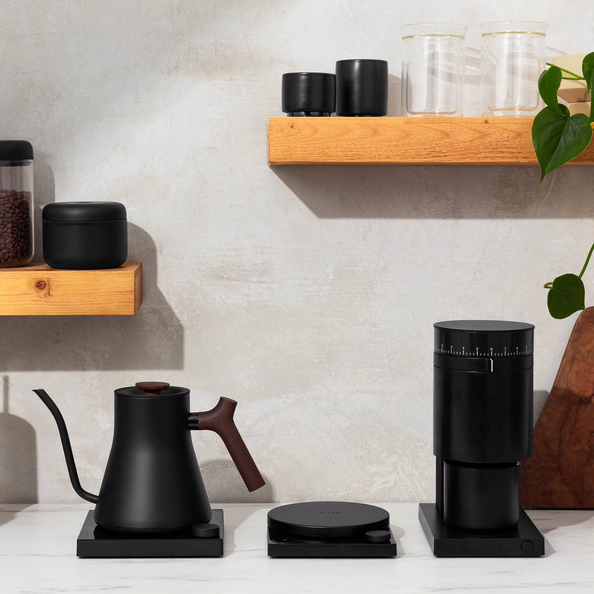 Fellow Tally Pro Precision Köksvåg Svart