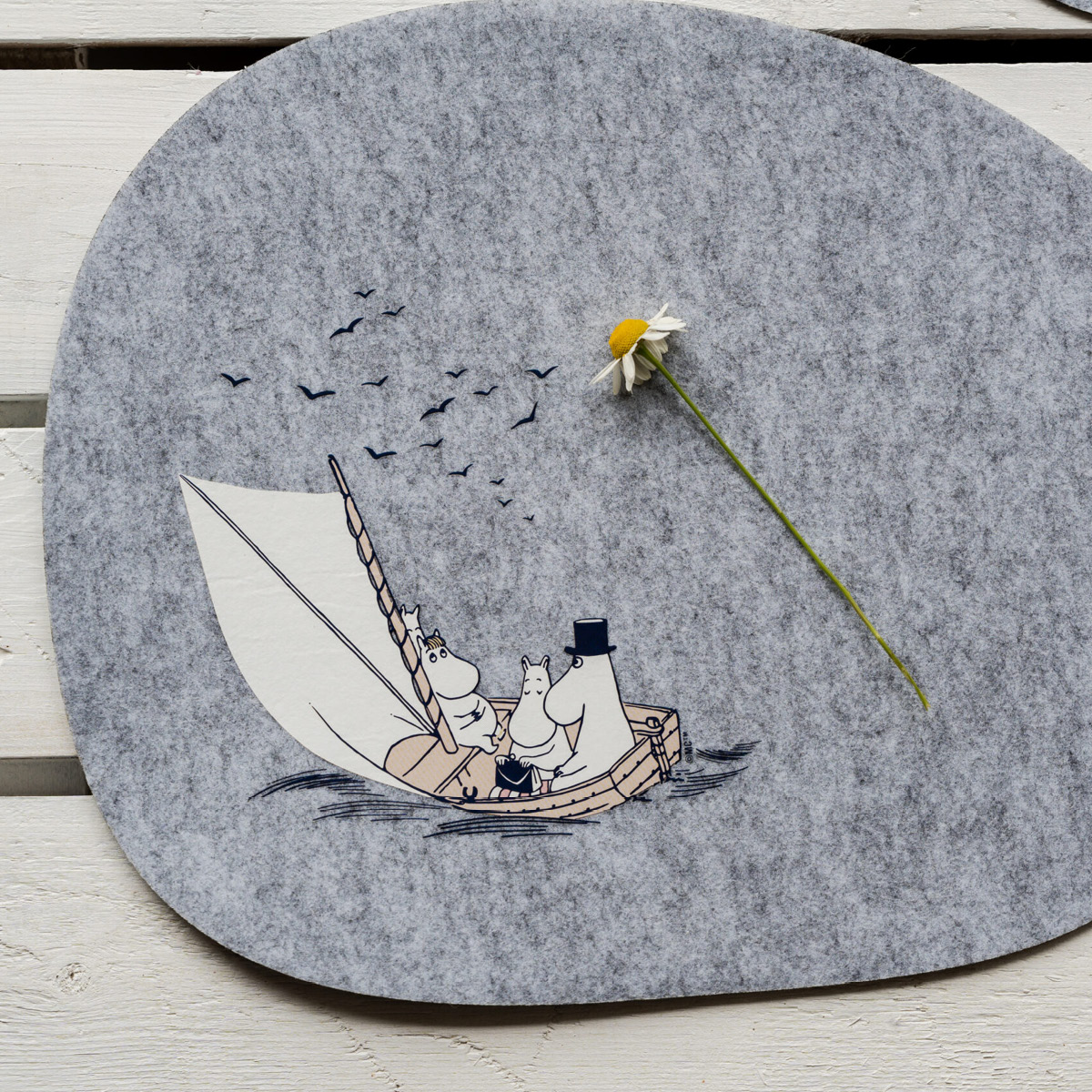 Muurla Mumin bordstablett 38x31 cm sjömän