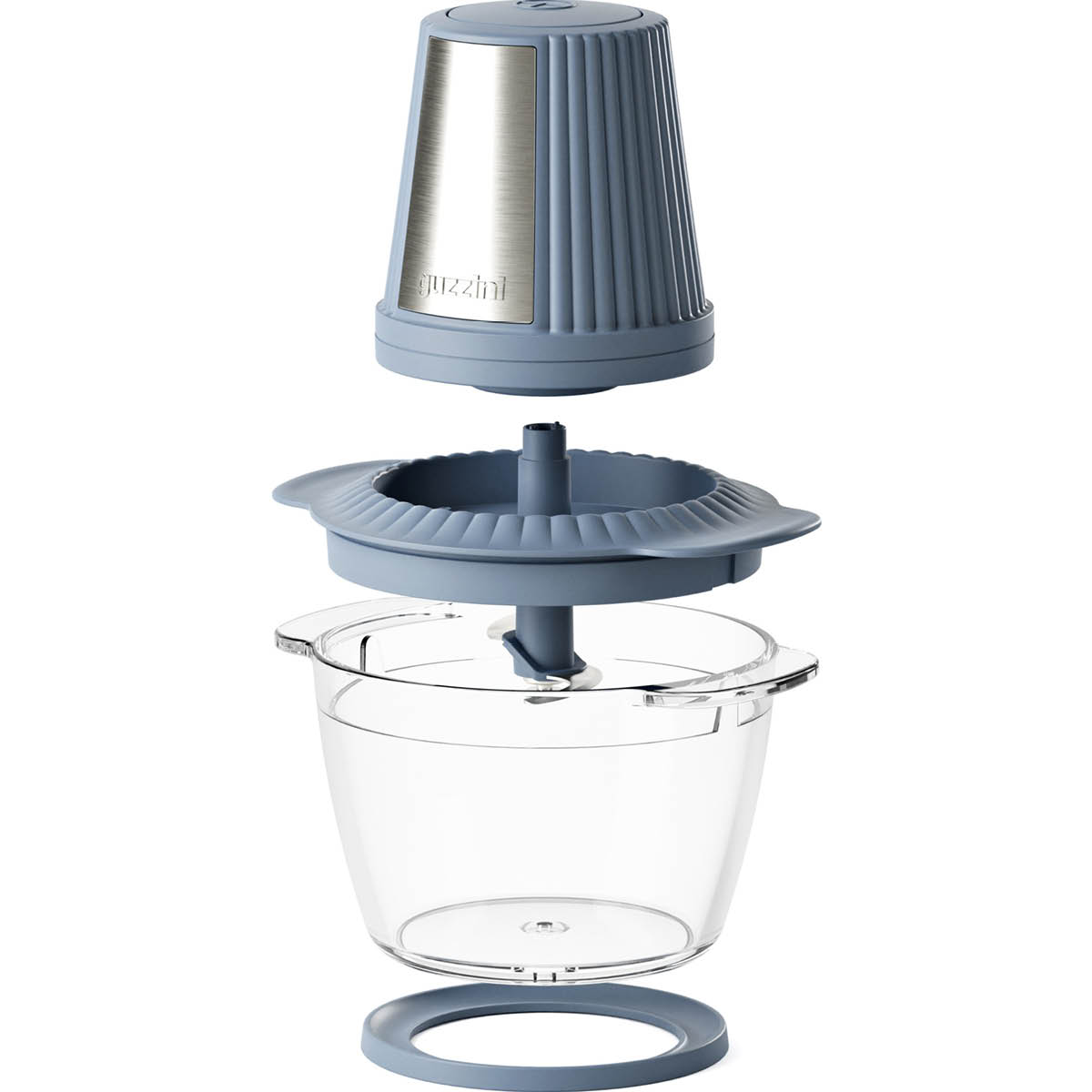 Guzzini Sous Chef elektrisk hakker 1 L 500W marineblå