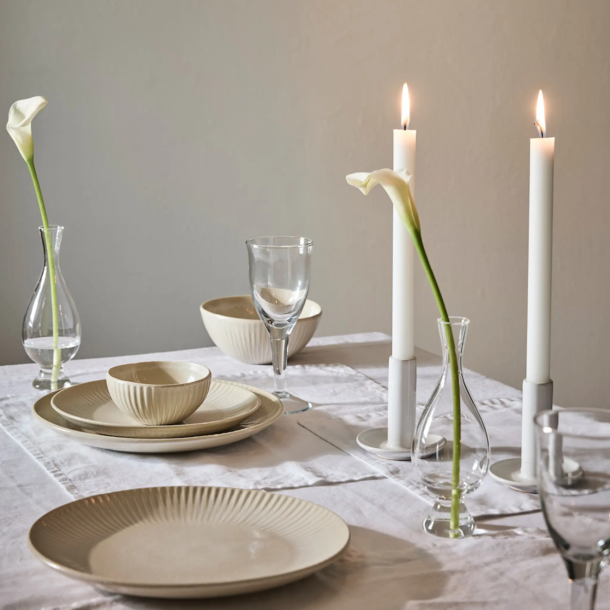 Tell Me More Granada Lautanen 26,5 cm Creme