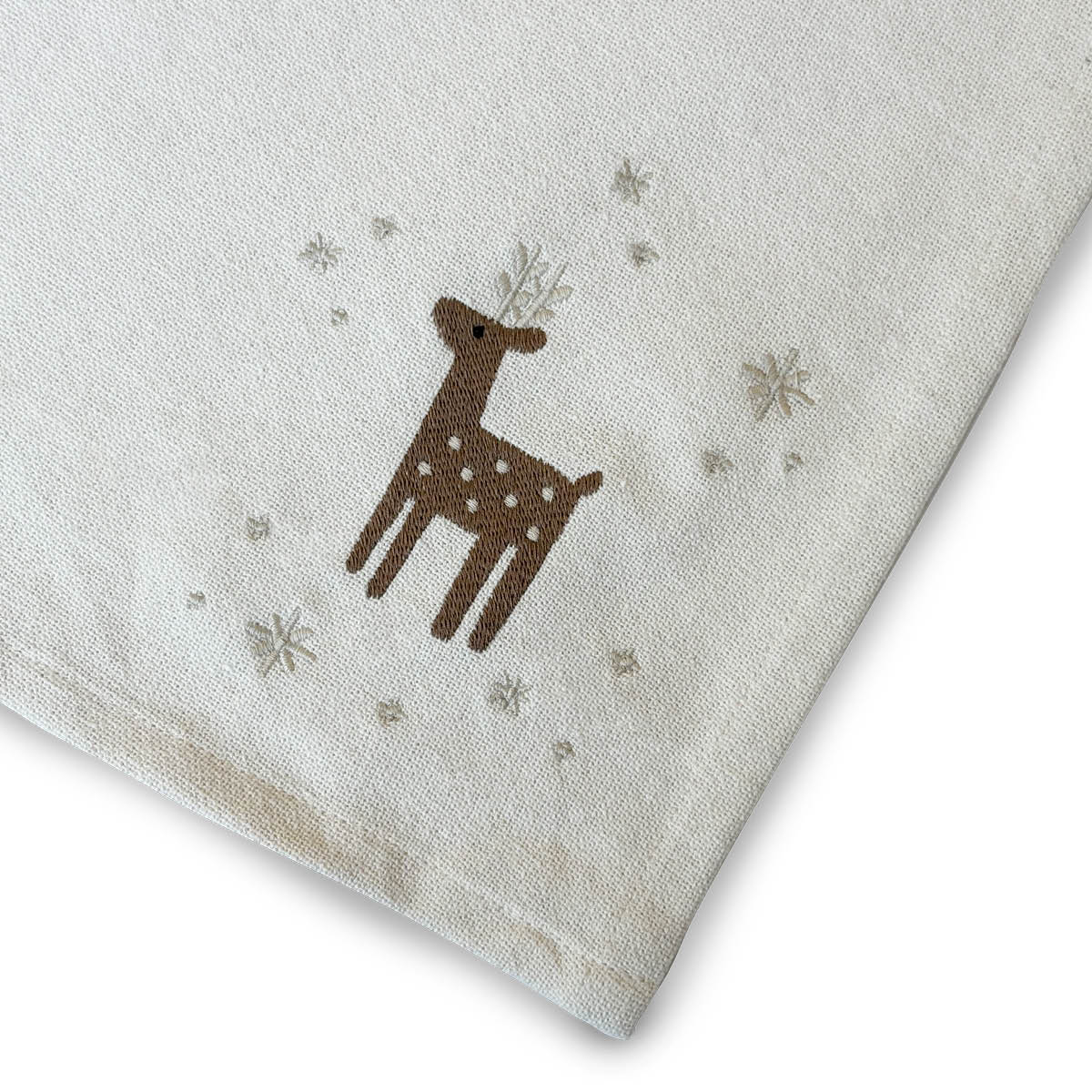 Juna Christmas Fable kökshandduk 50x70 cm cream