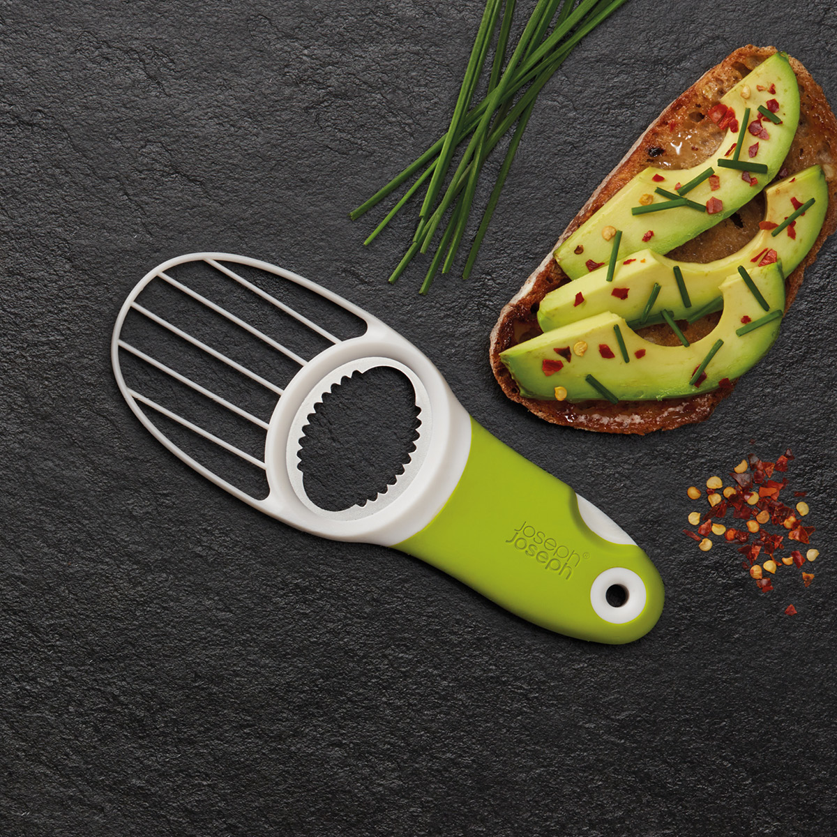 Joseph Joseph Duo Avokadoleikkuri Vihreä
