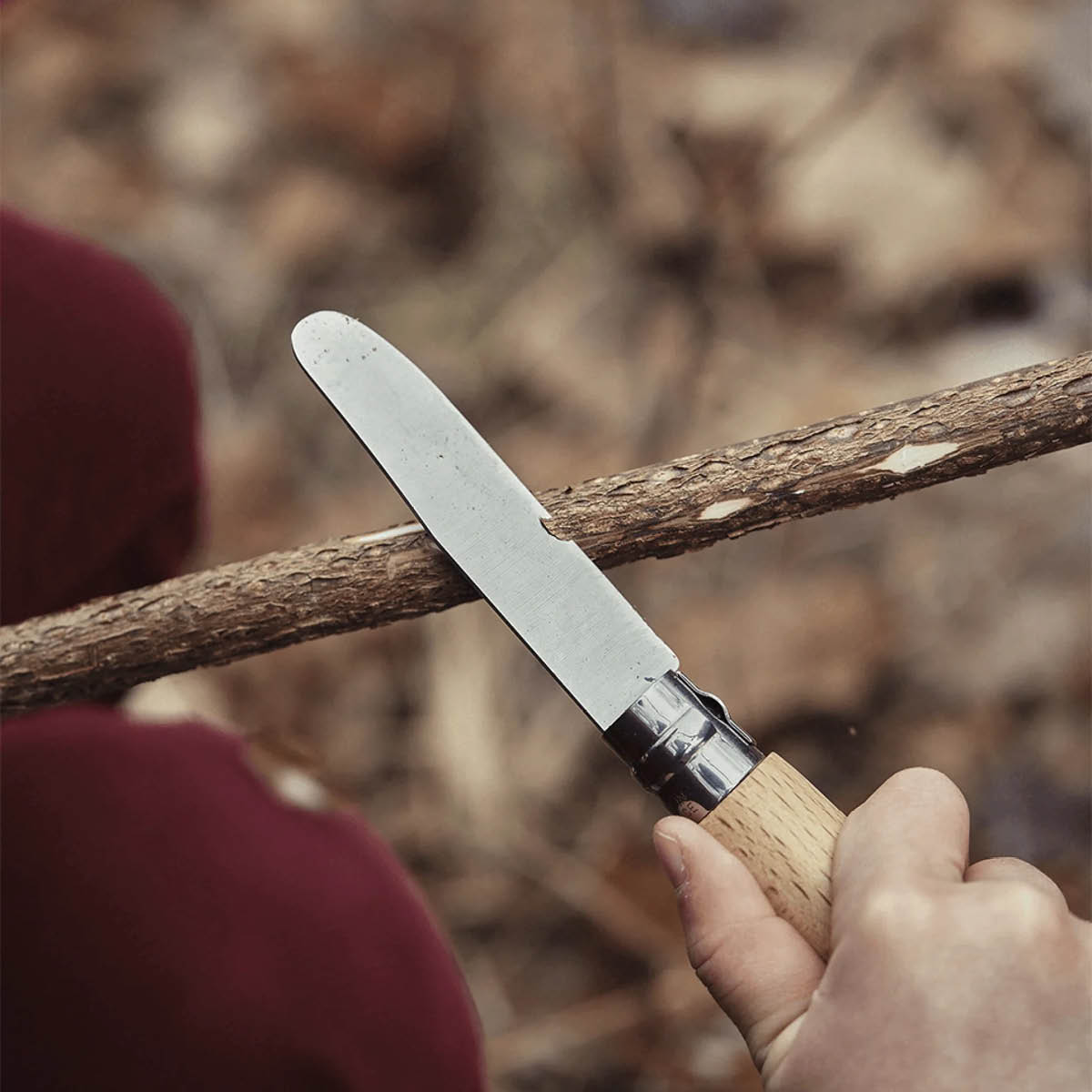 Opinel My First Opinel fällkniv barn med bältesfodral 8 cm bok