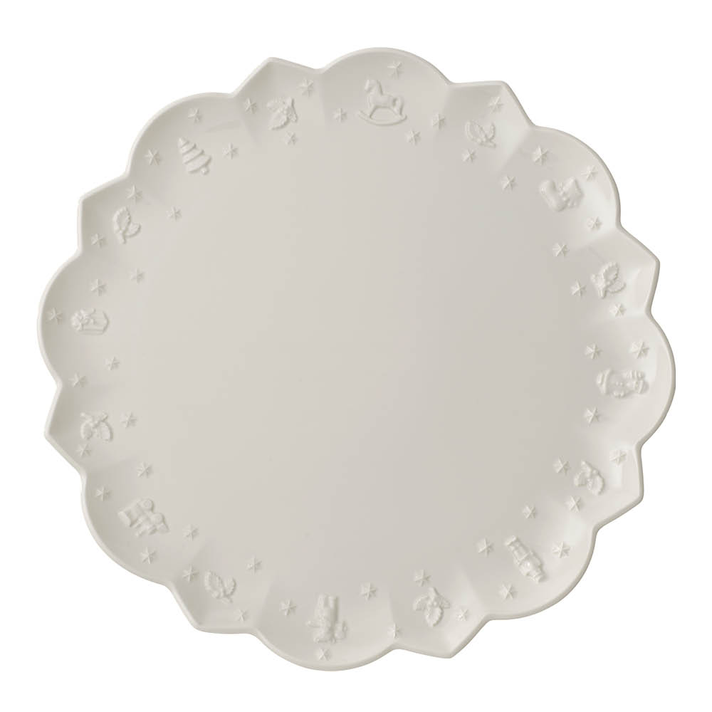 Villeroy & Boch Toy's Delight Royal Classic Lautanen 33,7 cm Valkoinen