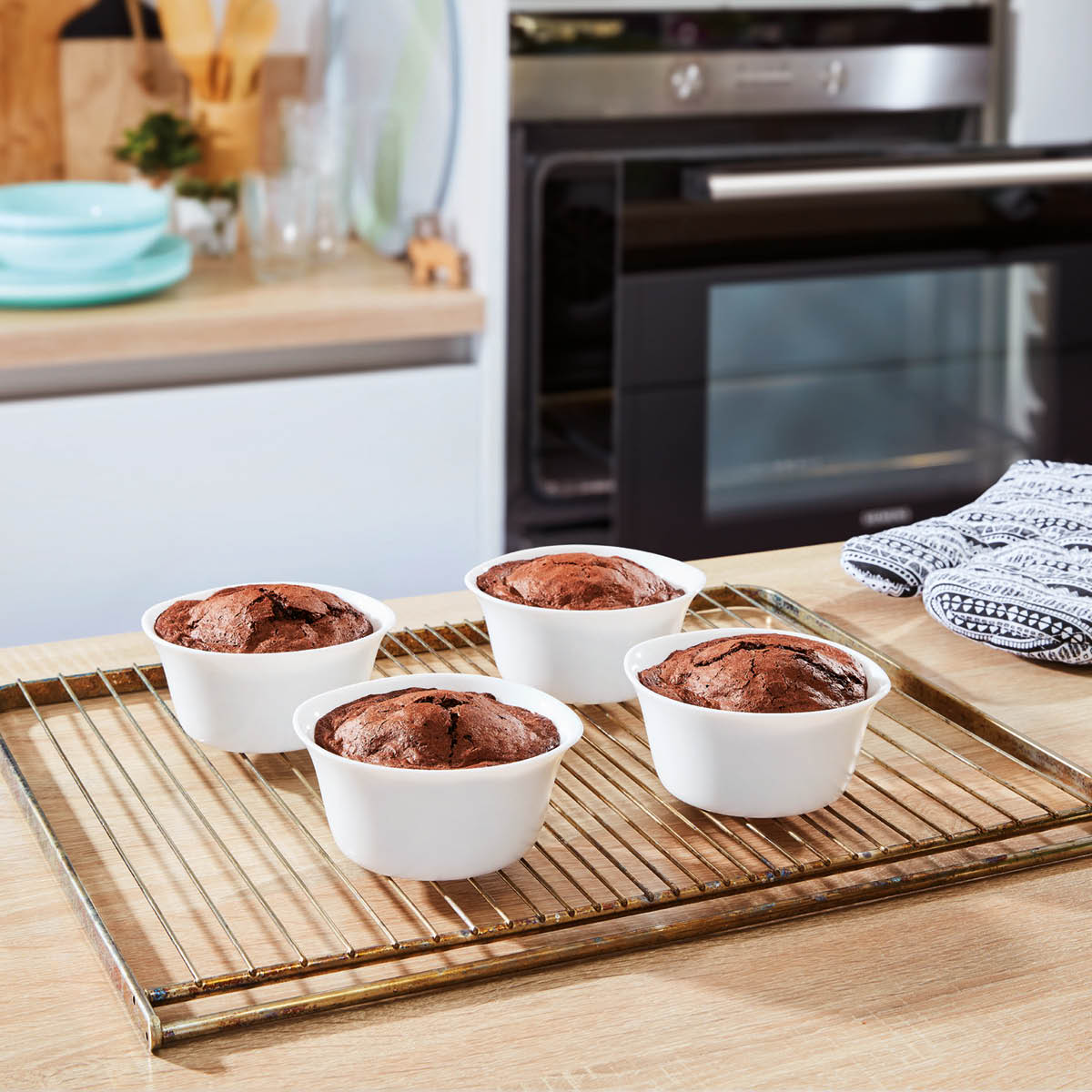 Luminarc Smart Cuisine Carine ramekin Ø12 cm 4 stk hvit