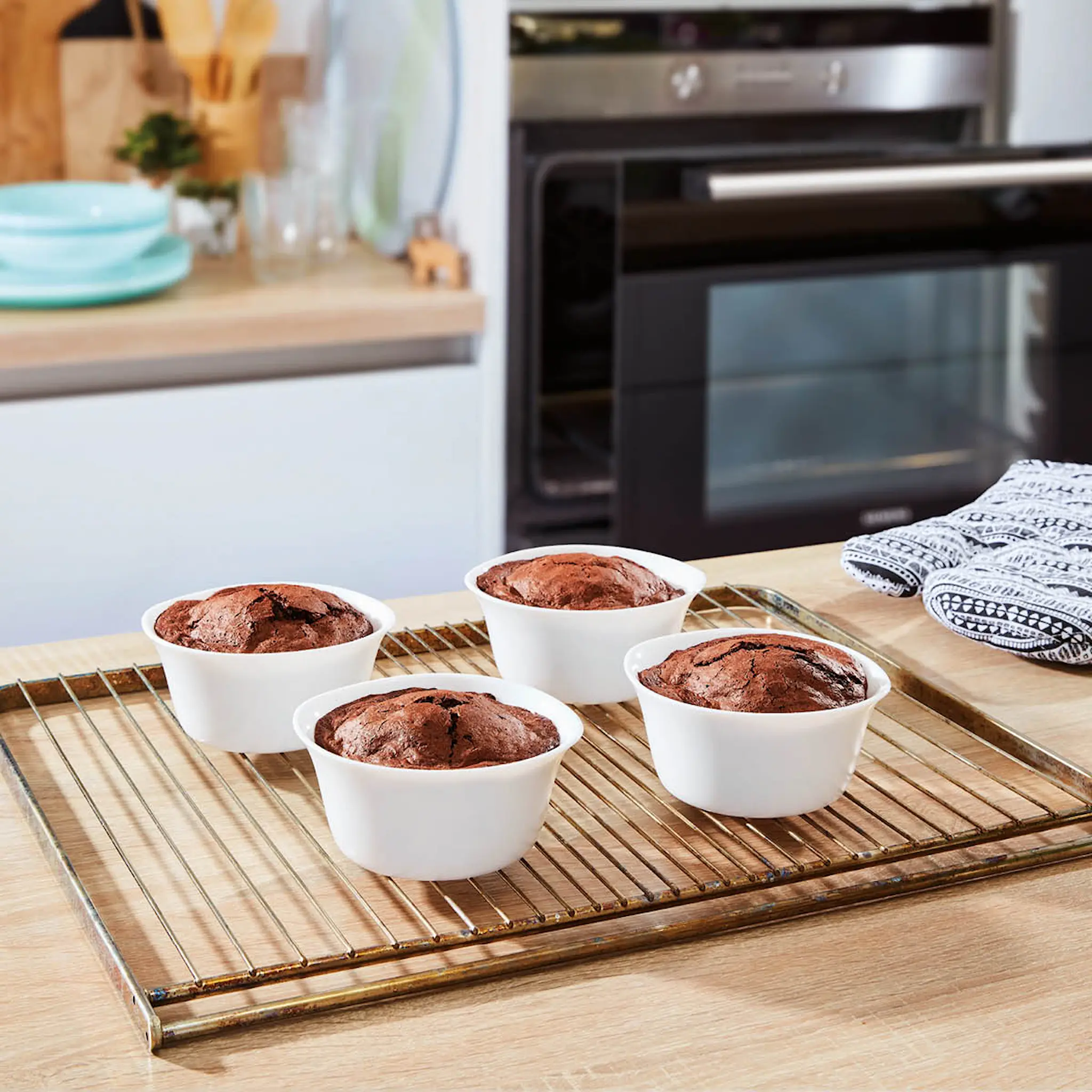 Luminarc Smart Cuisine Carine ramekin Ø12 cm 4 stk hvit