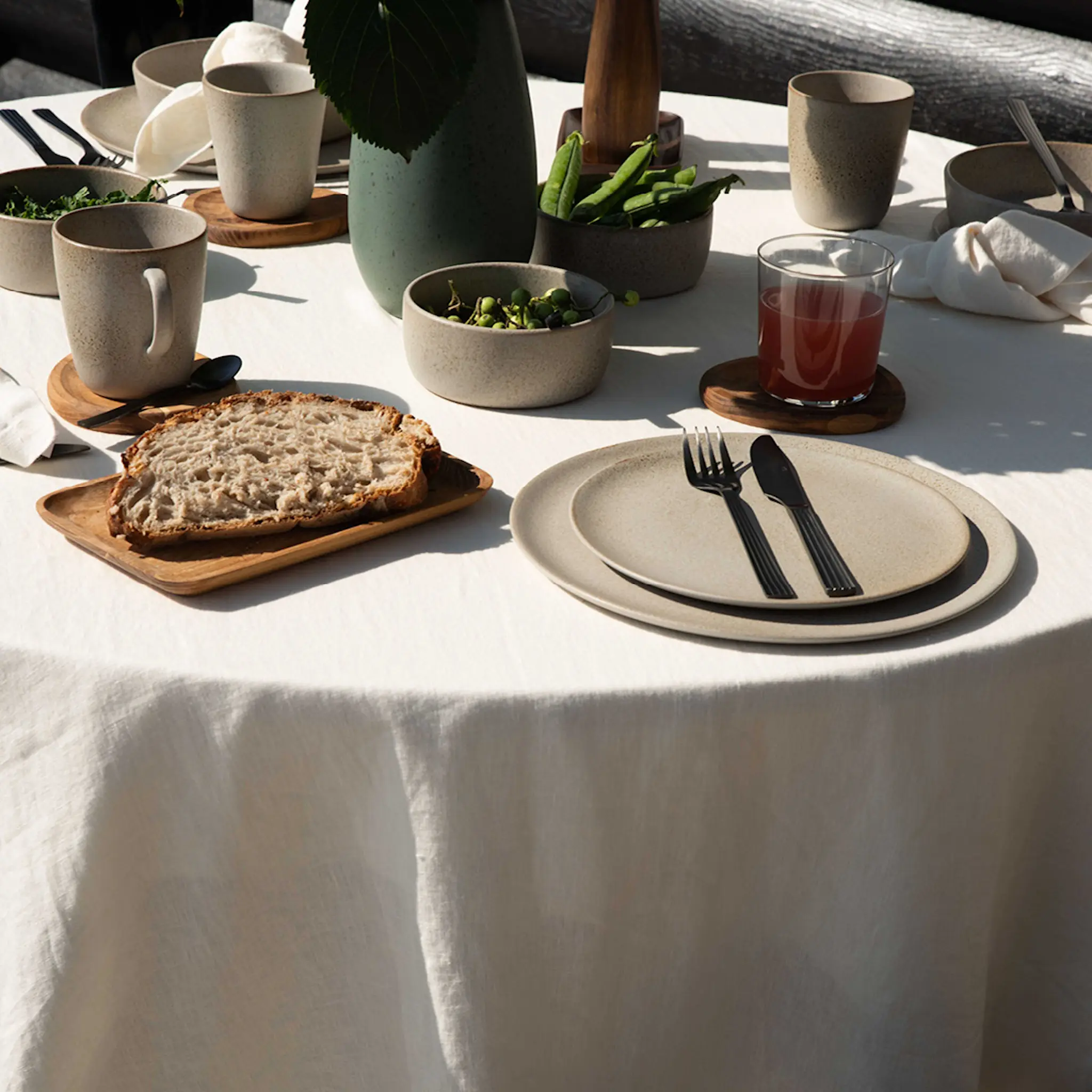 Aida RAW Tallrik 20 cm sandy beige