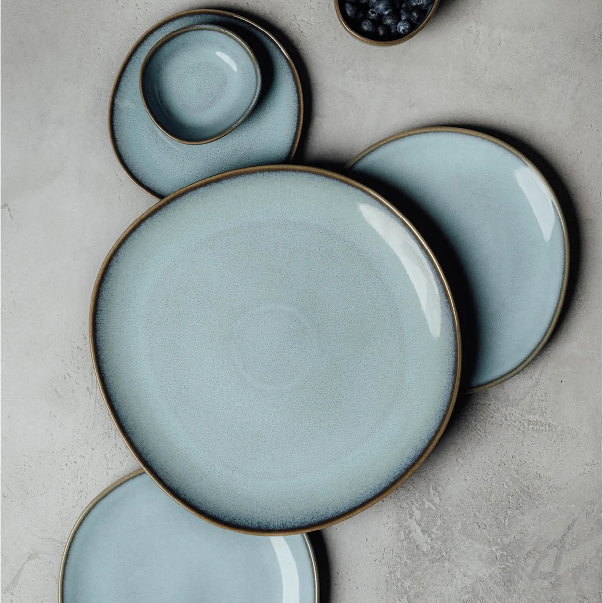 Villeroy & Boch Lave Glace Serveringsfat 32 cm Turkos