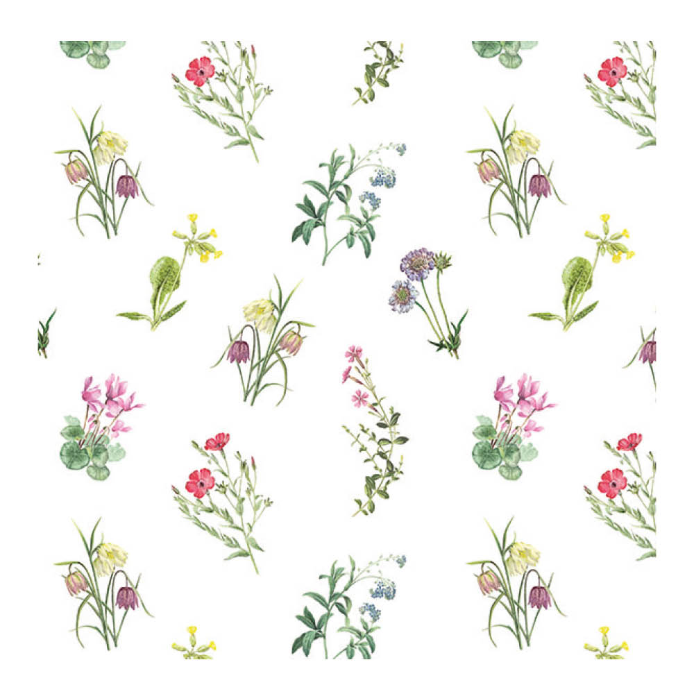 Ambiente Servetti 33x33 cm 20 kpl Mixed Flowers