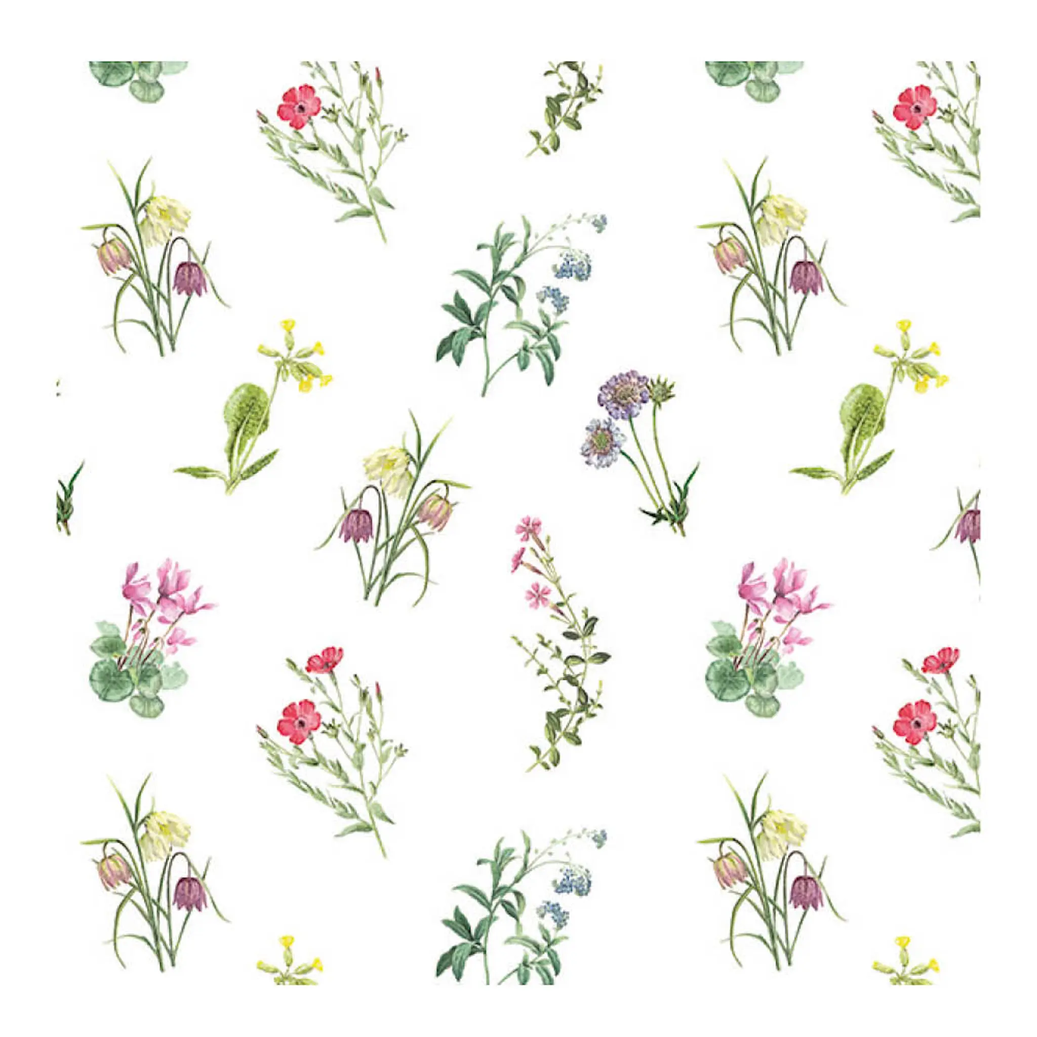 Ambiente Servetti 33x33 cm 20 kpl Mixed Flowers