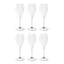 Lounge champagnglas 24 cl 6-pack tritanplast