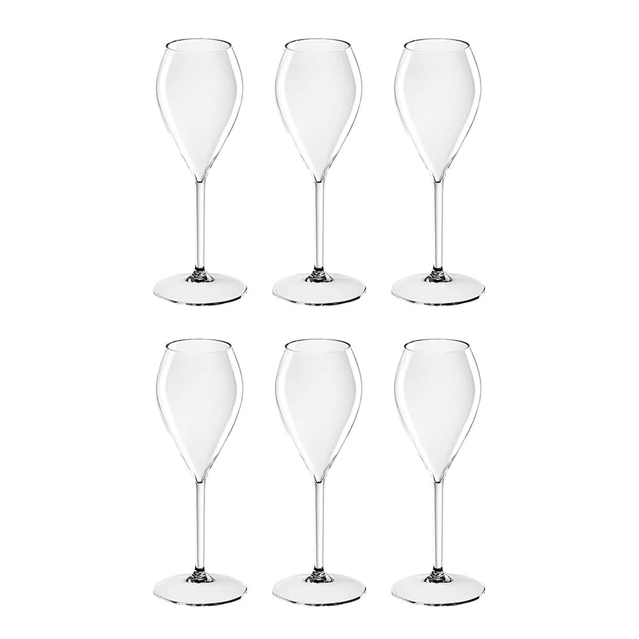 Quattro Lounge Samppanjalasi 24 cl 6 kpl Tritan