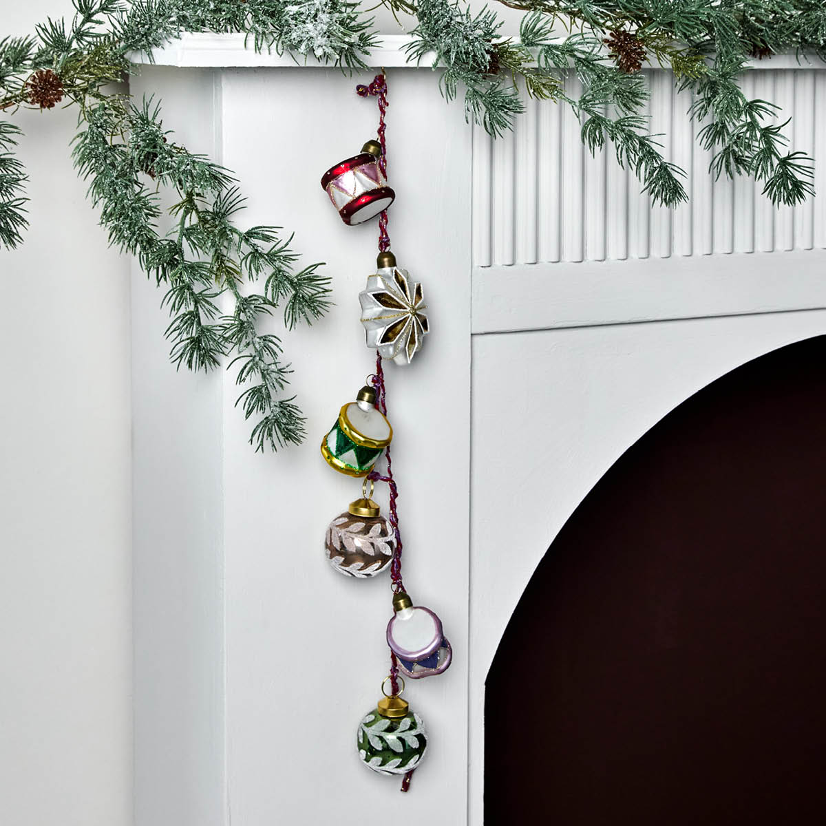 House Doctor Drum Joulukoriste 3 kpl Sininen/Vihreä