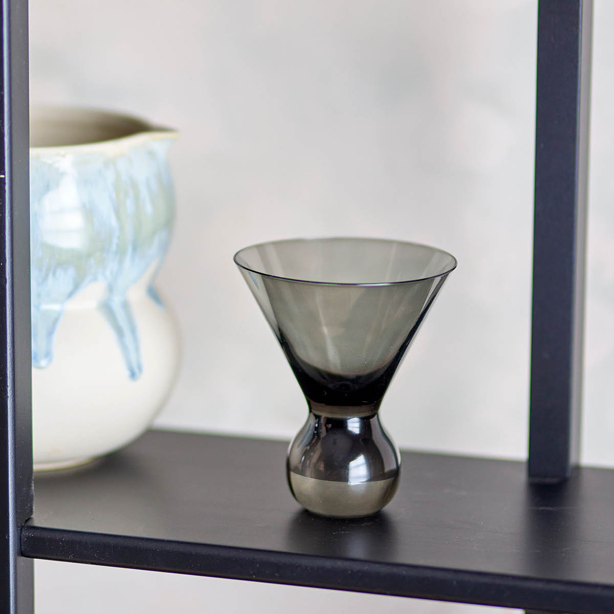 Bloomingville Corliss Coctaillasi 16,5 cl 4 kpl Harmaa