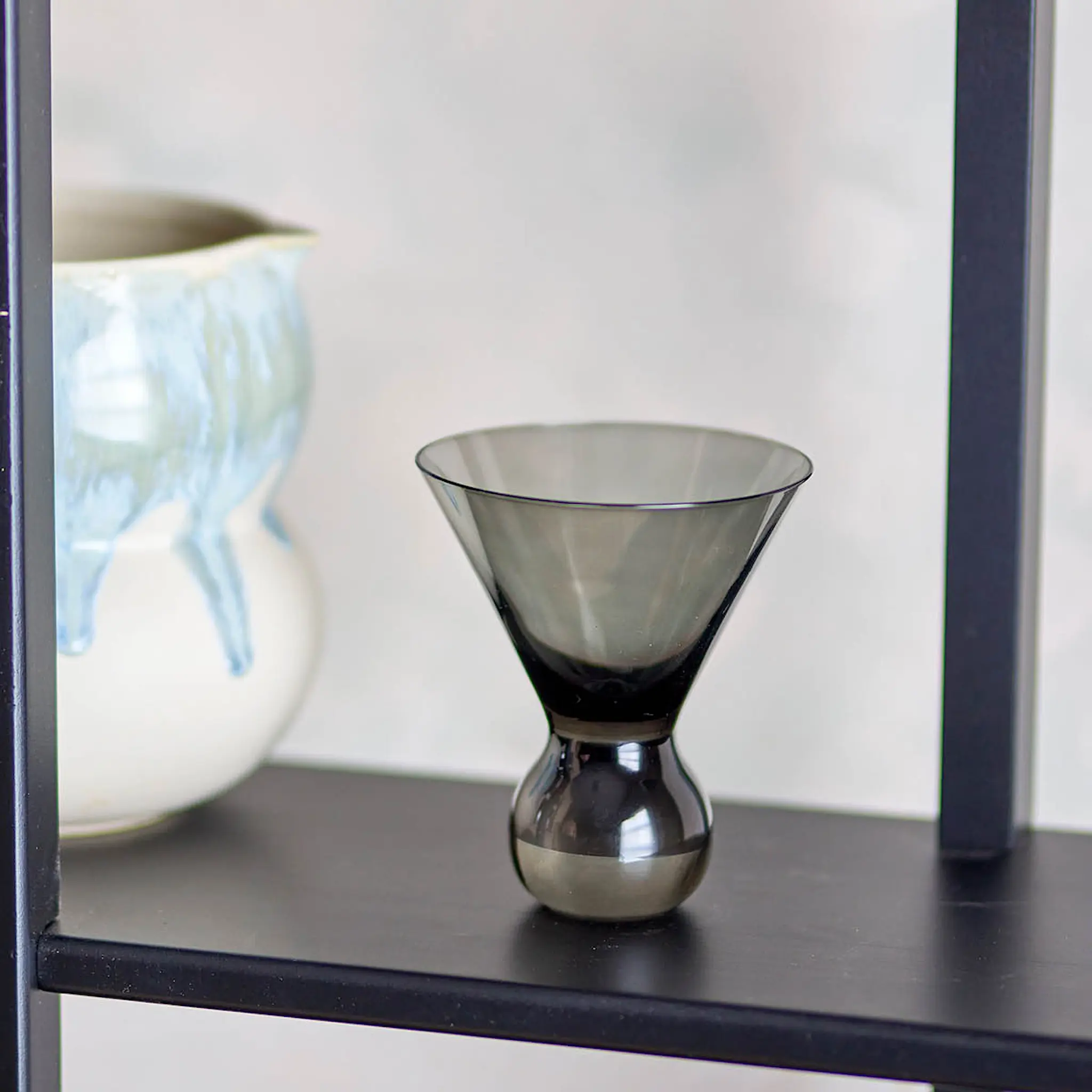 Bloomingville Cocktailglas Corliss 16,5 cl 4-pack grå