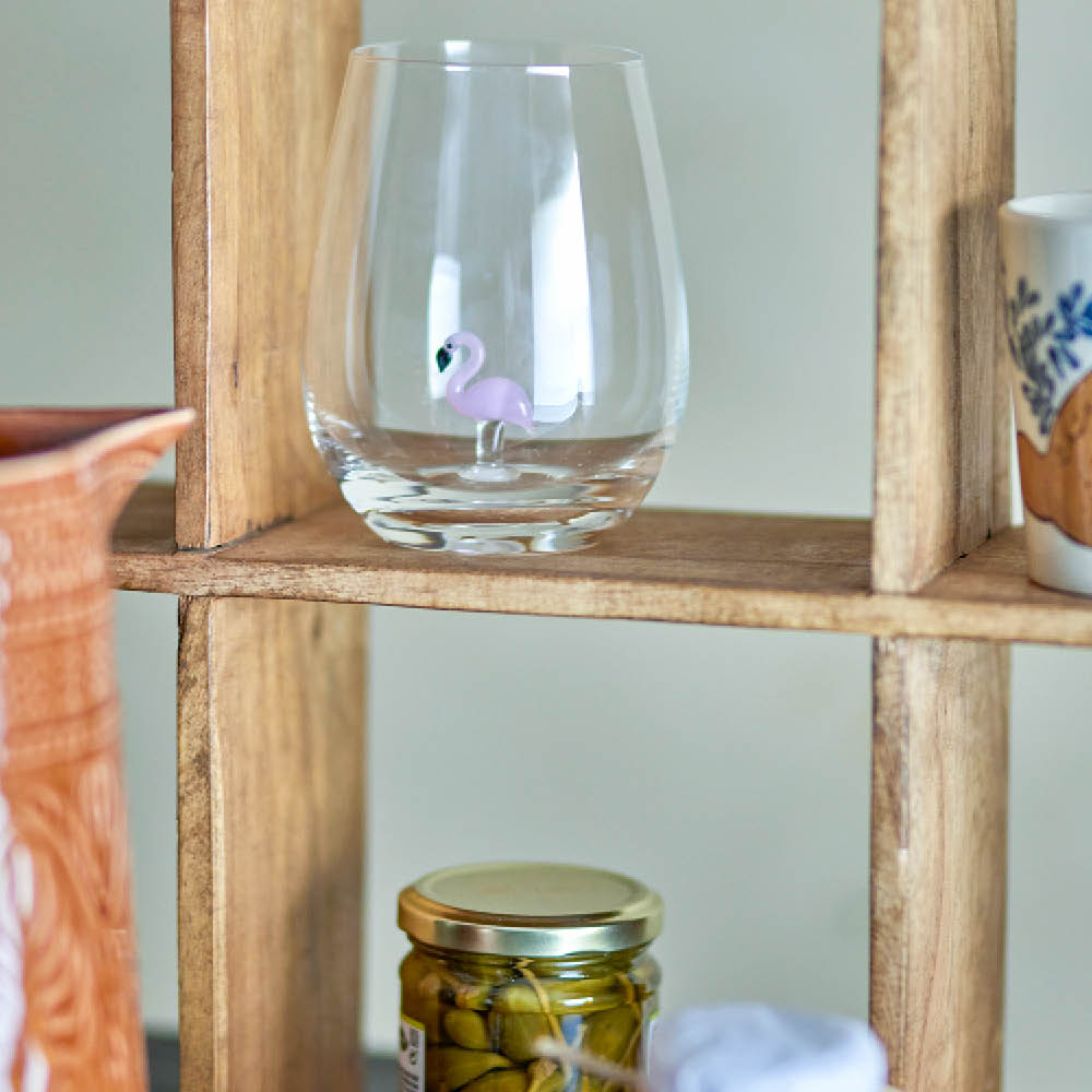 Bloomingville Misa Juomalasi 56 cl Flamingo