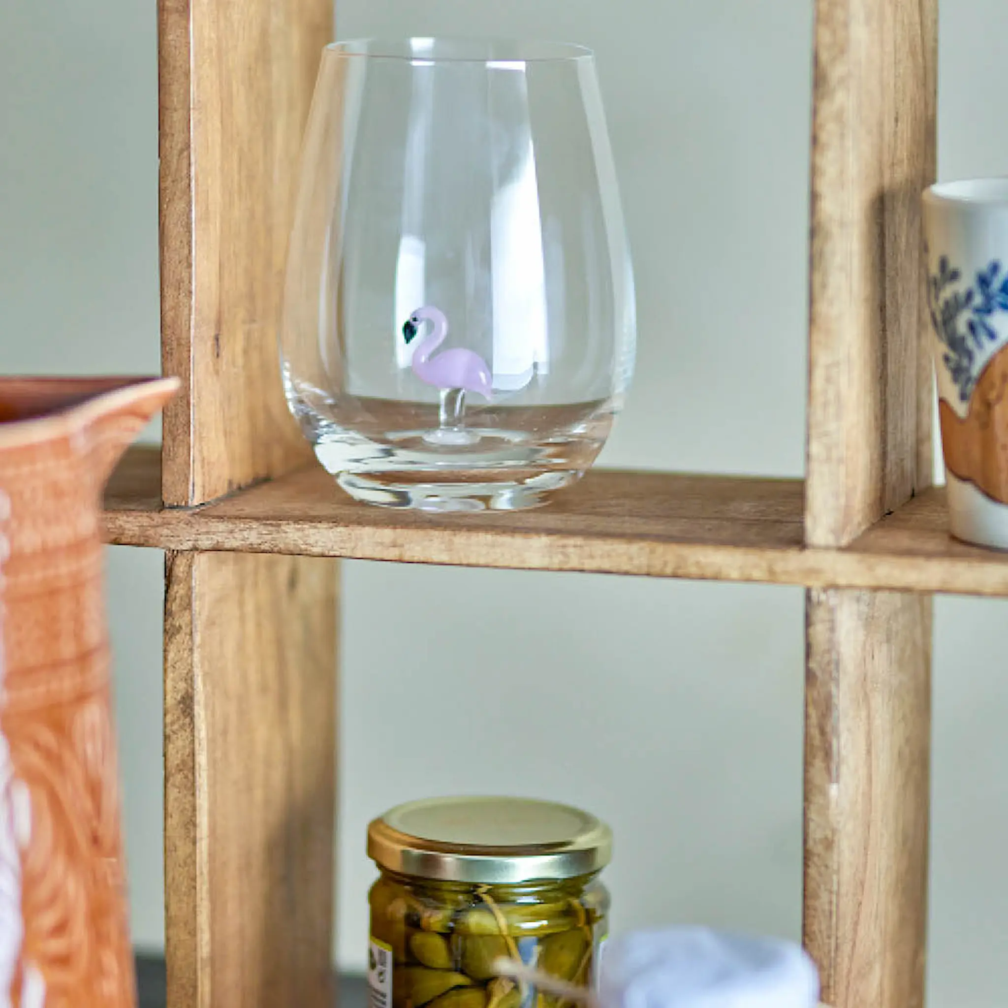 Bloomingville Misa Juomalasi 56 cl Flamingo