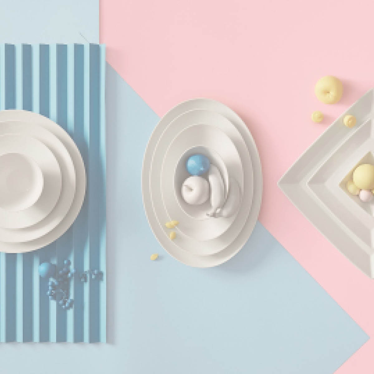 Thomas Loft fat 34 cm hvit