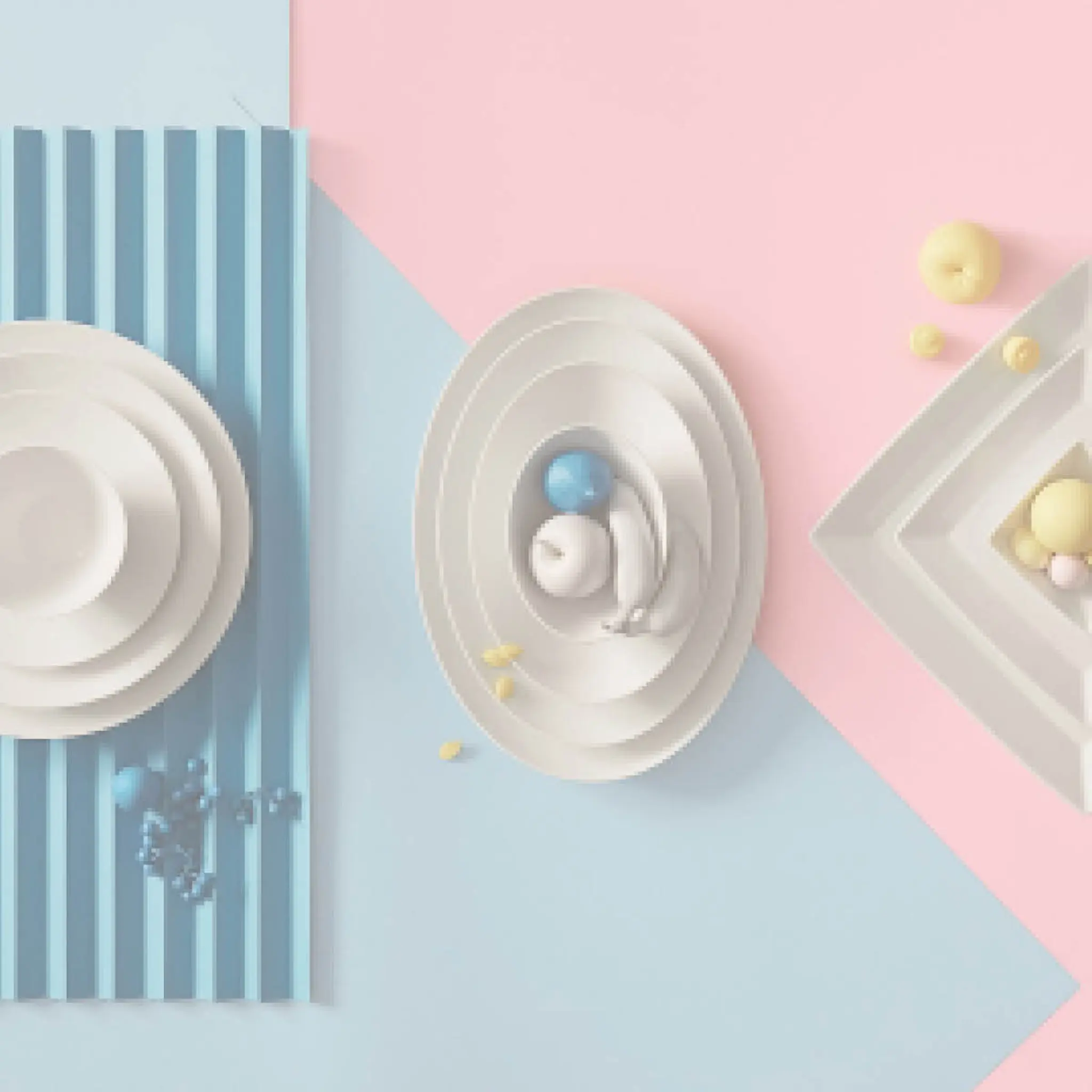 Thomas Loft fat 34 cm hvit hover