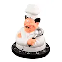 Mekanisk timer kock vit