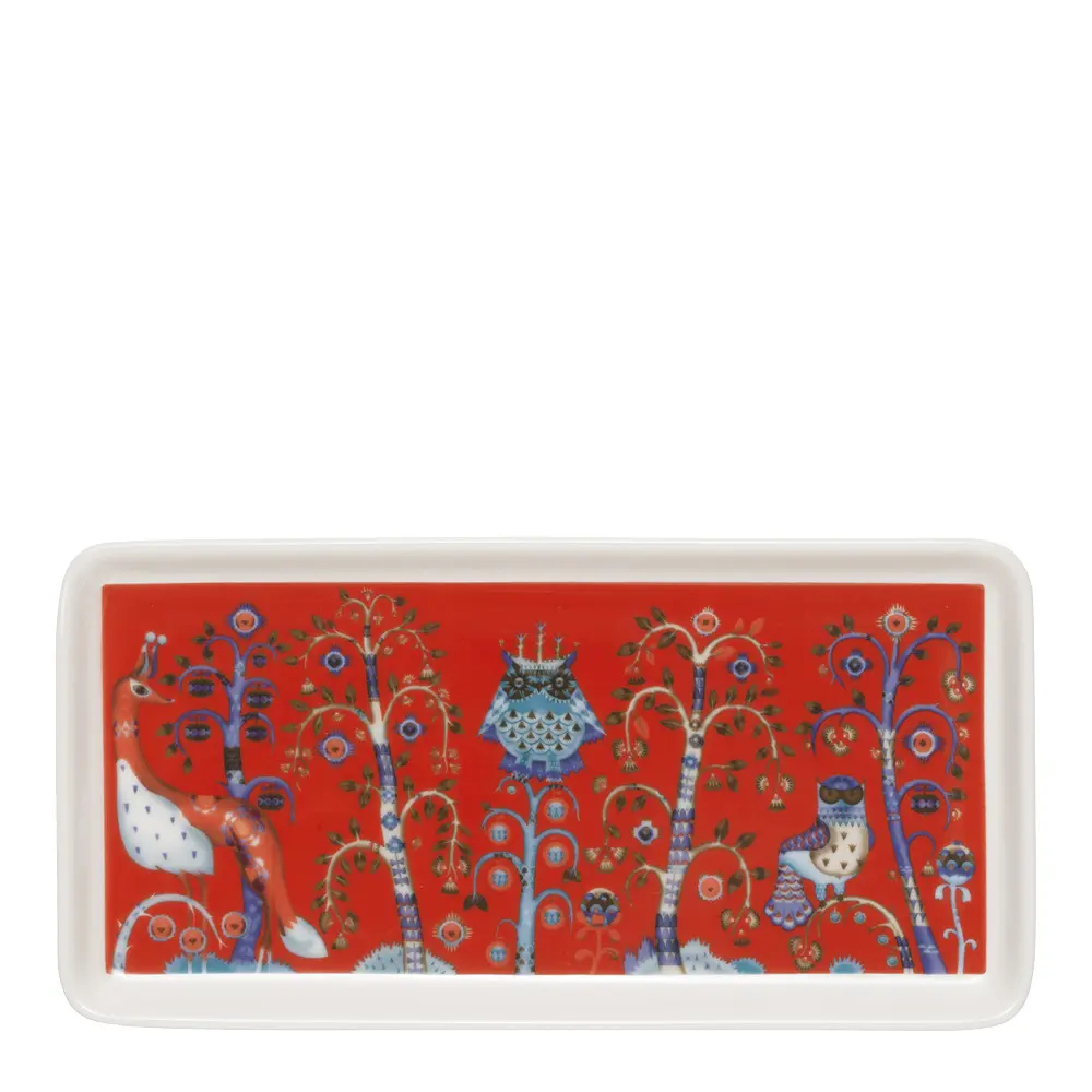 Taika Lautanen 12x24 cm Punainen