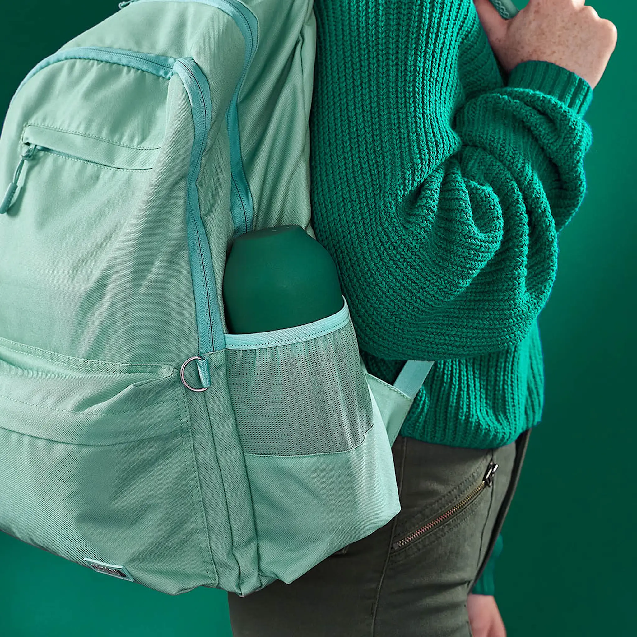 ION8 Luma termosflaska med kopp 0,7 L grön