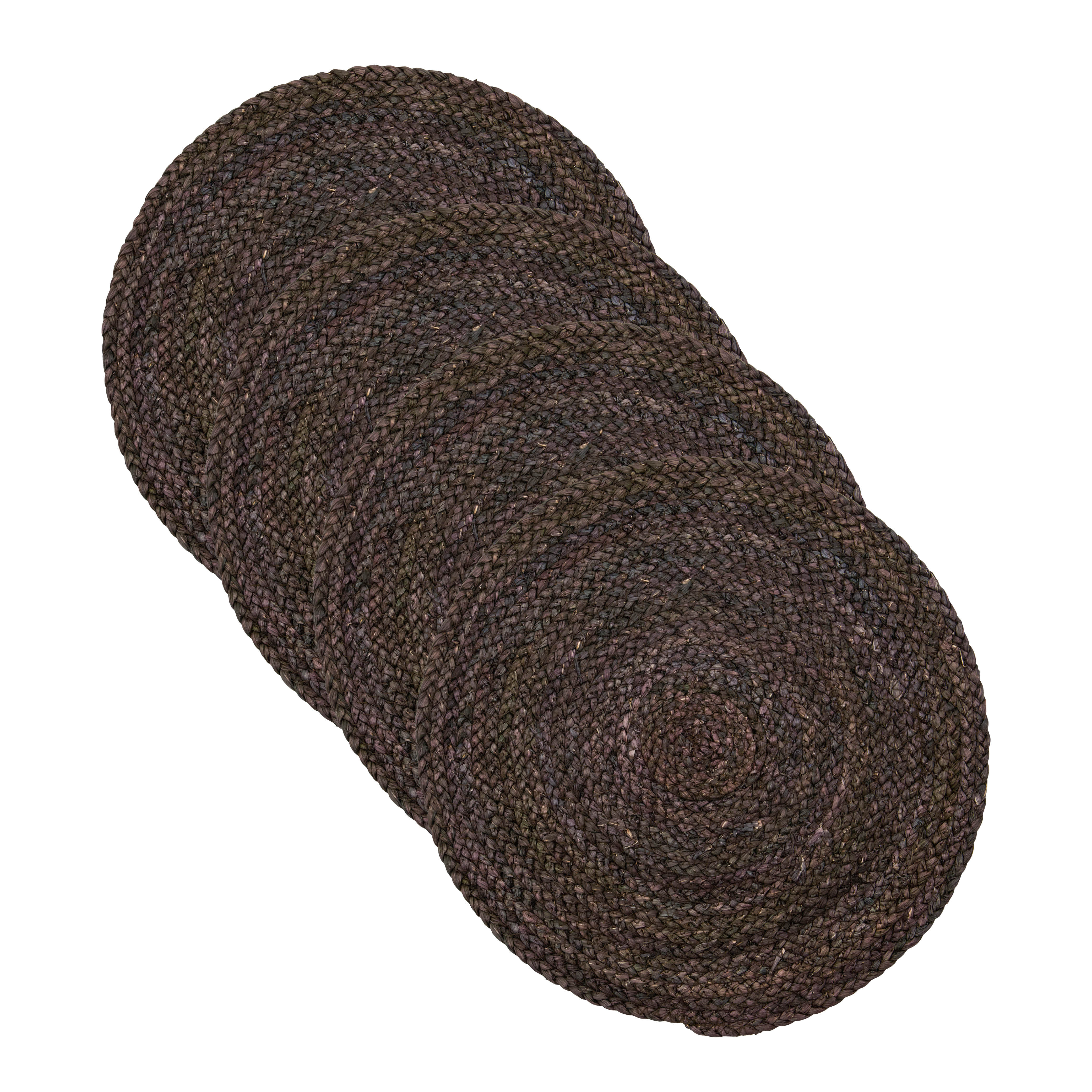 House Doctor - Circle pöytätabletti 38 cm 4 kpl suklaa