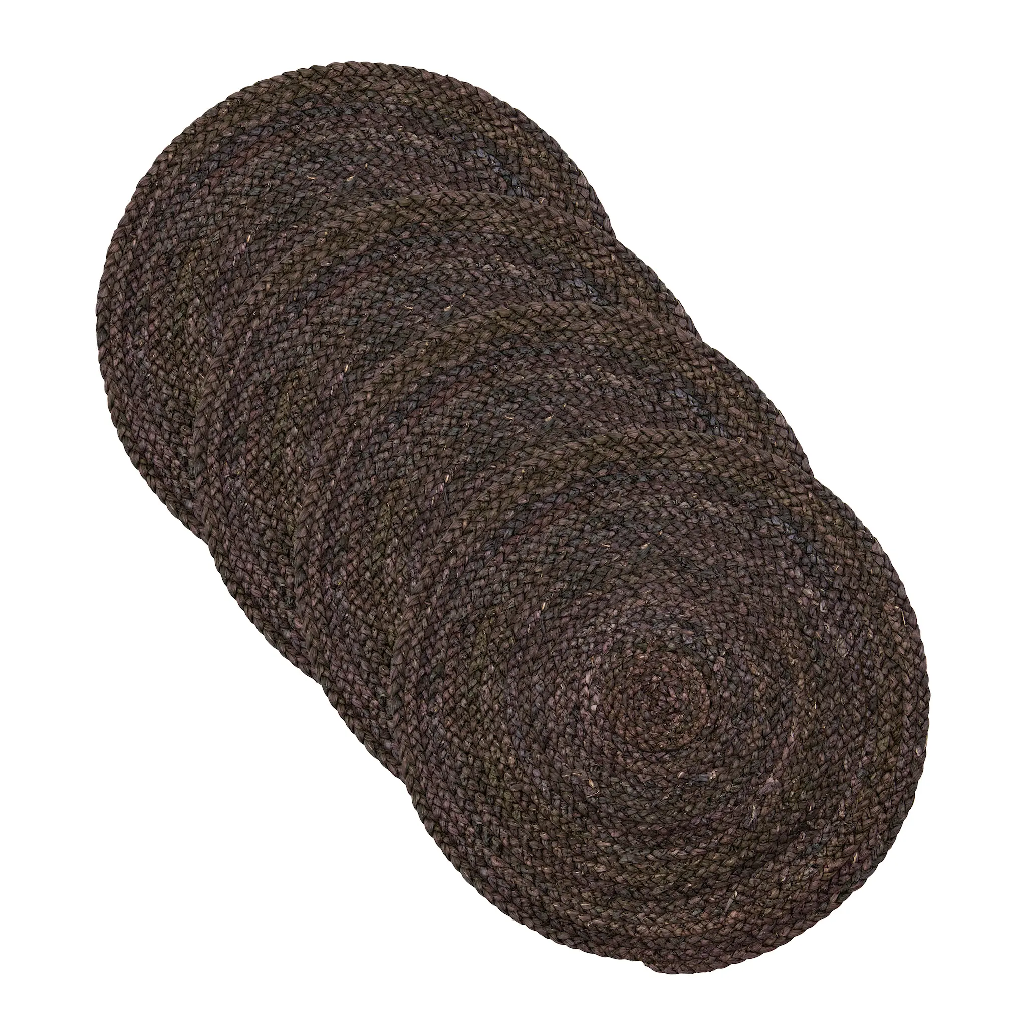House Doctor Circle pöytätabletti 38 cm 4 kpl suklaa